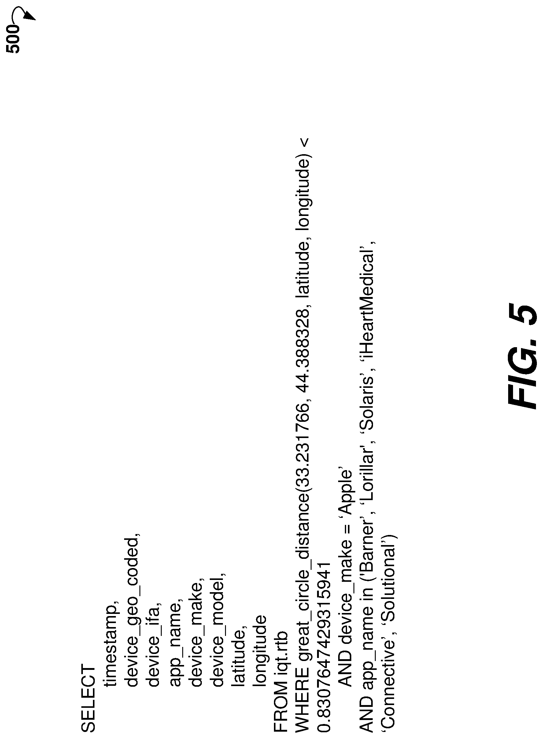 Patent US11777729 Figure 5 – Secure analytics using term generation and homomorphic encryption