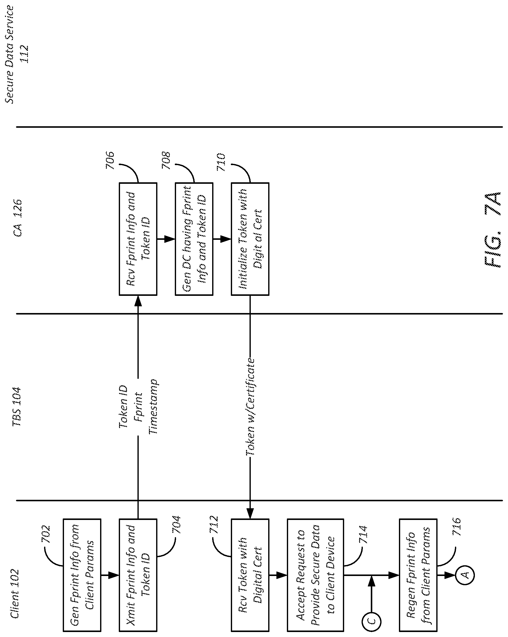 Patent US11777732 Figure 13 – Token node locking