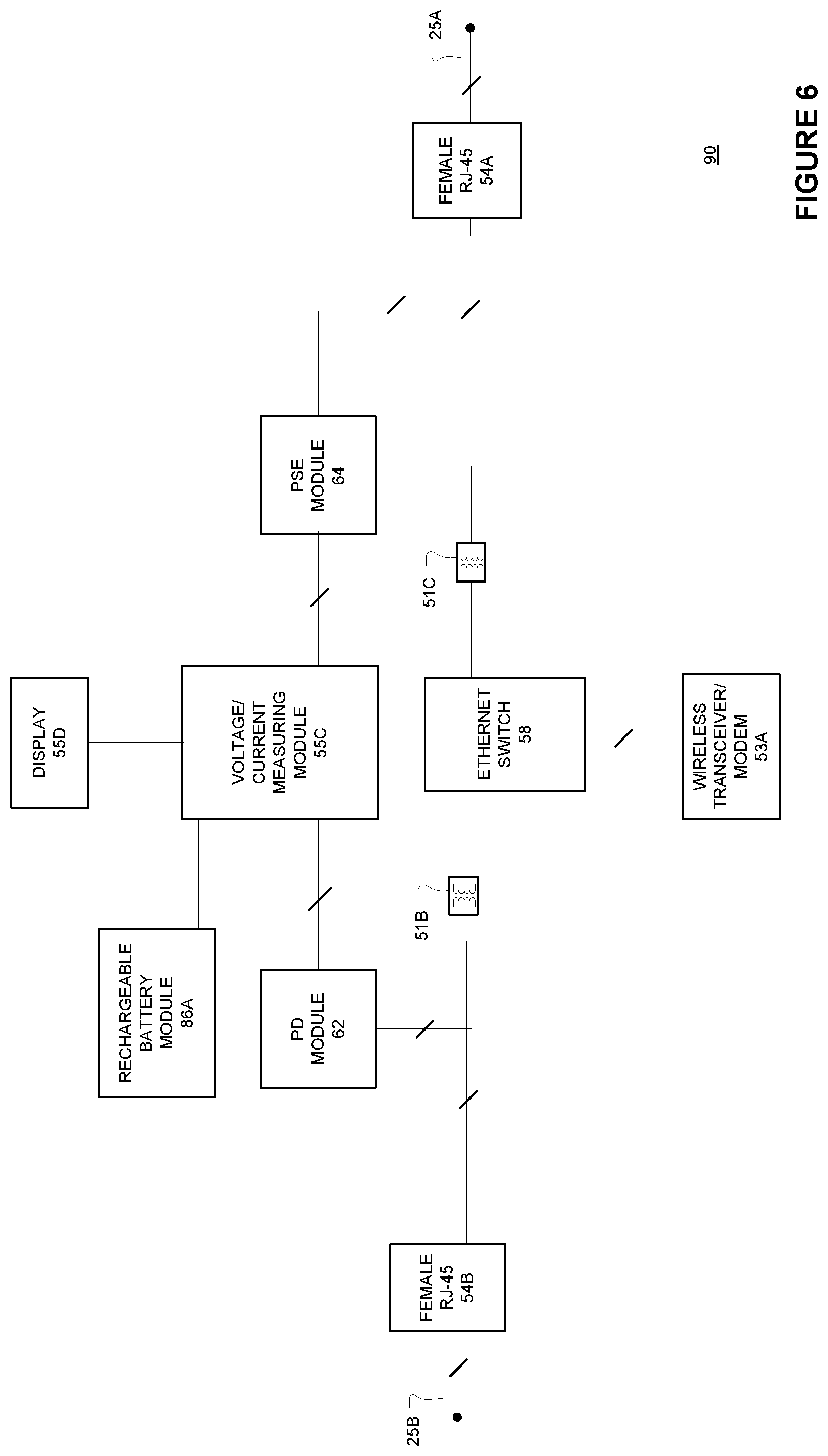 Patent US11777752 Figure 11 – Power over ethernet device tester and configuration system, apparatus, and method