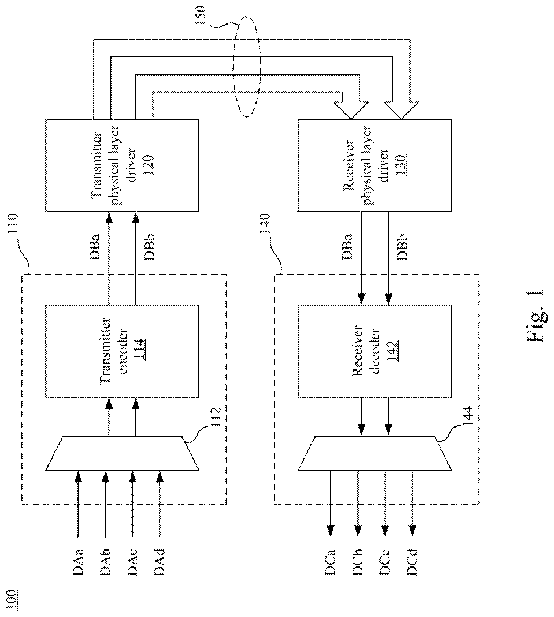 Patent US11777765 Figure 1 – Signal transmission system, transmitter encoding apparatus and receiver decoding apparatus