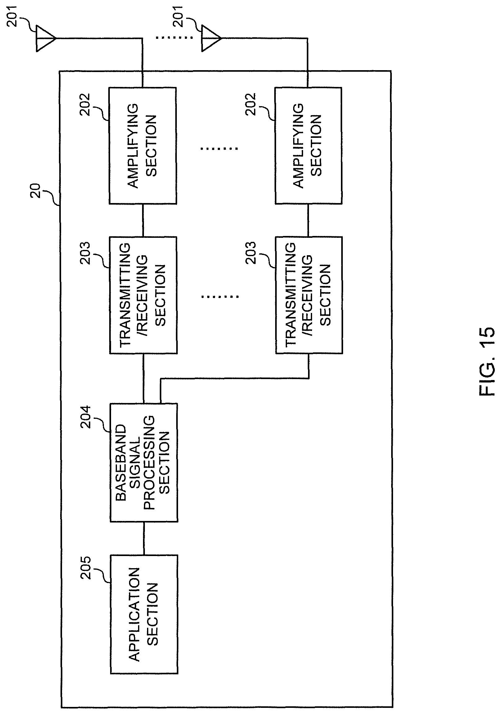Patent US11777772 Figure 15 – User terminal and radio communication method