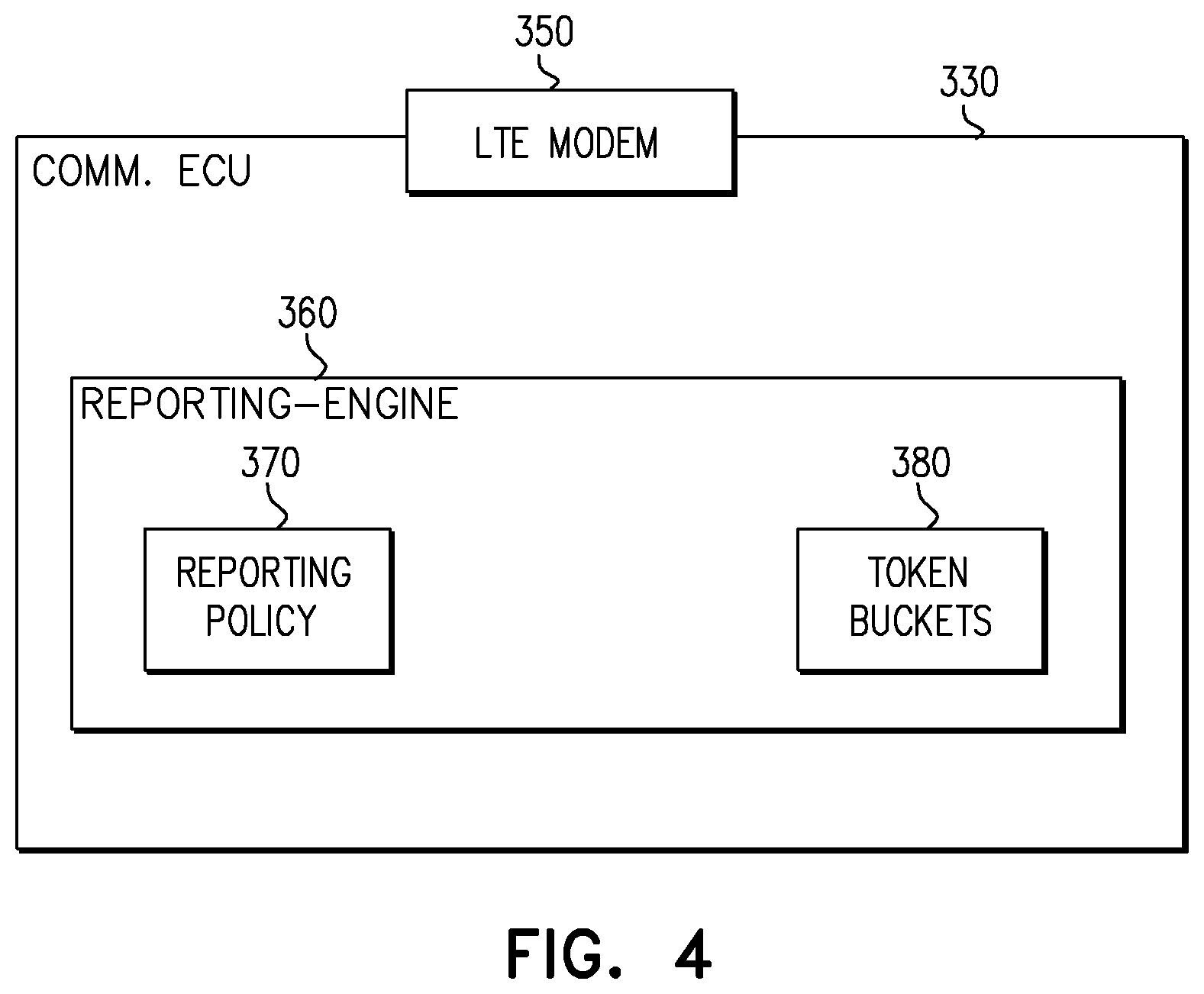 Patent US11777785 Figure 4 – Alert throttling