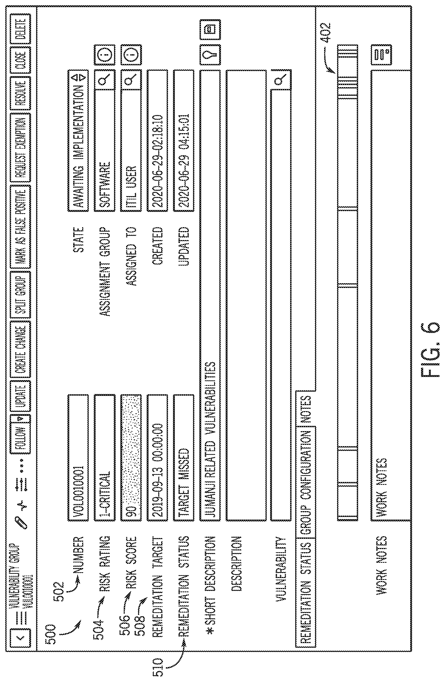 Patent US11777792 Figure 6 – Systems and methods for ranked visualization of events