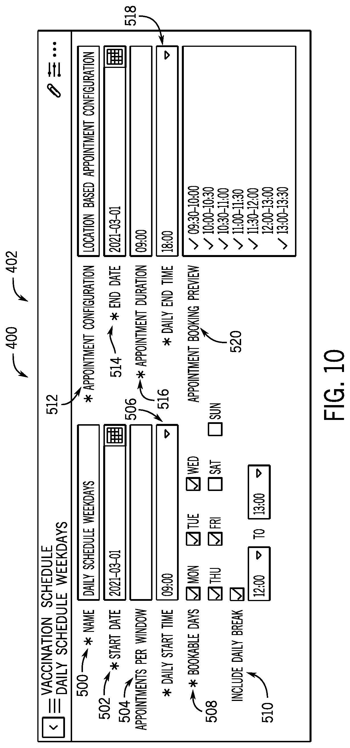 Patent US11777815 Figure 10 – Techniques for dynamically configuring service availability
