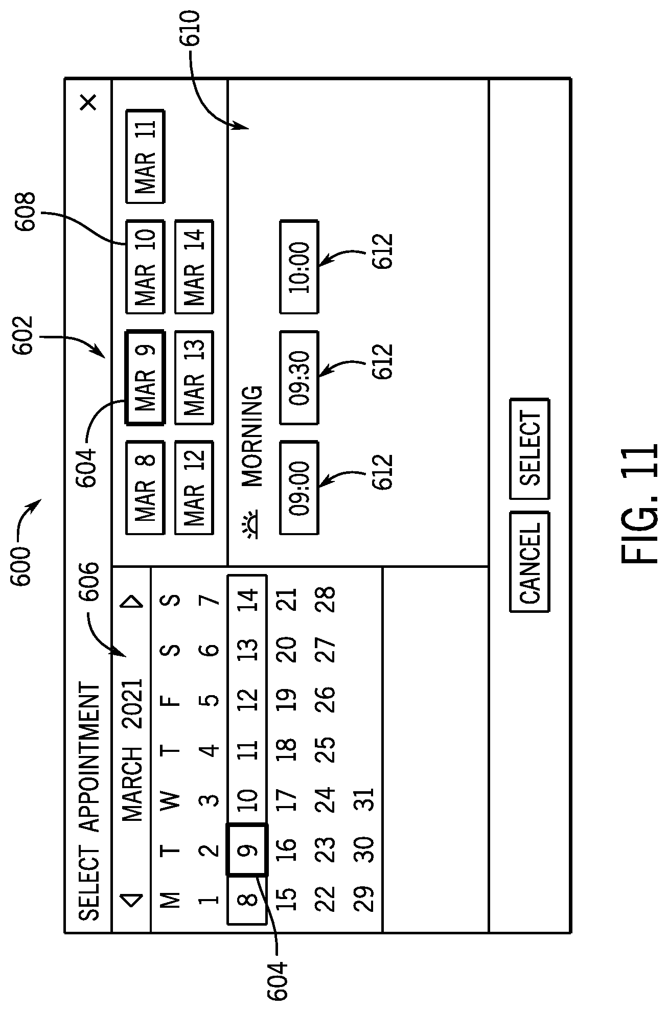 Patent US11777815 Figure 11 – Techniques for dynamically configuring service availability