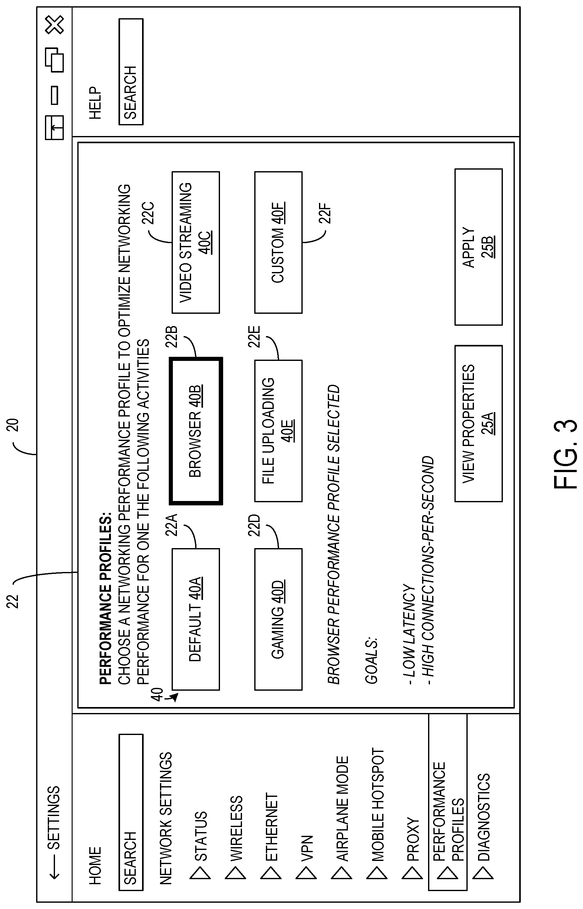 Patent US11777822 Figure 3 – Performance profile for network stack components