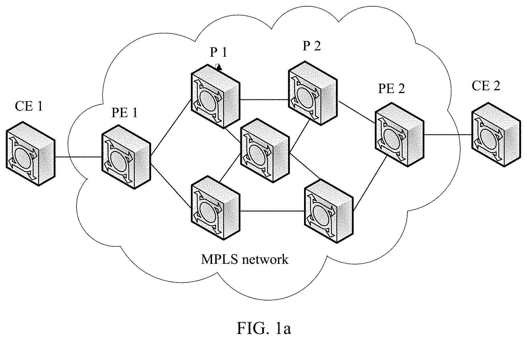 Patent US11777857 Figure 1 – Service forwarding method and network device
