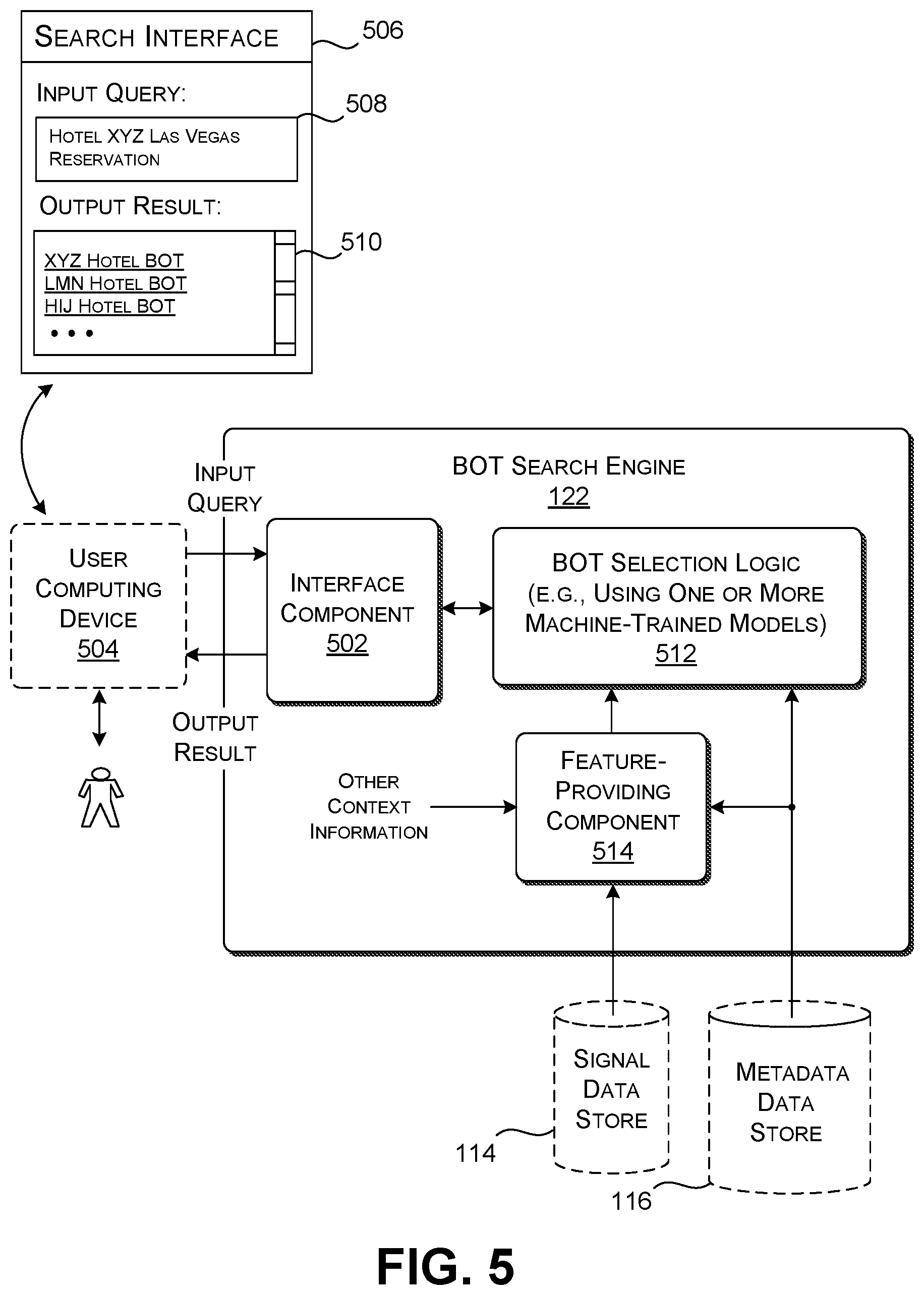 Patent US11777875 Figure 4 – Capturing and leveraging signals reflecting BOT-to-BOT delegation