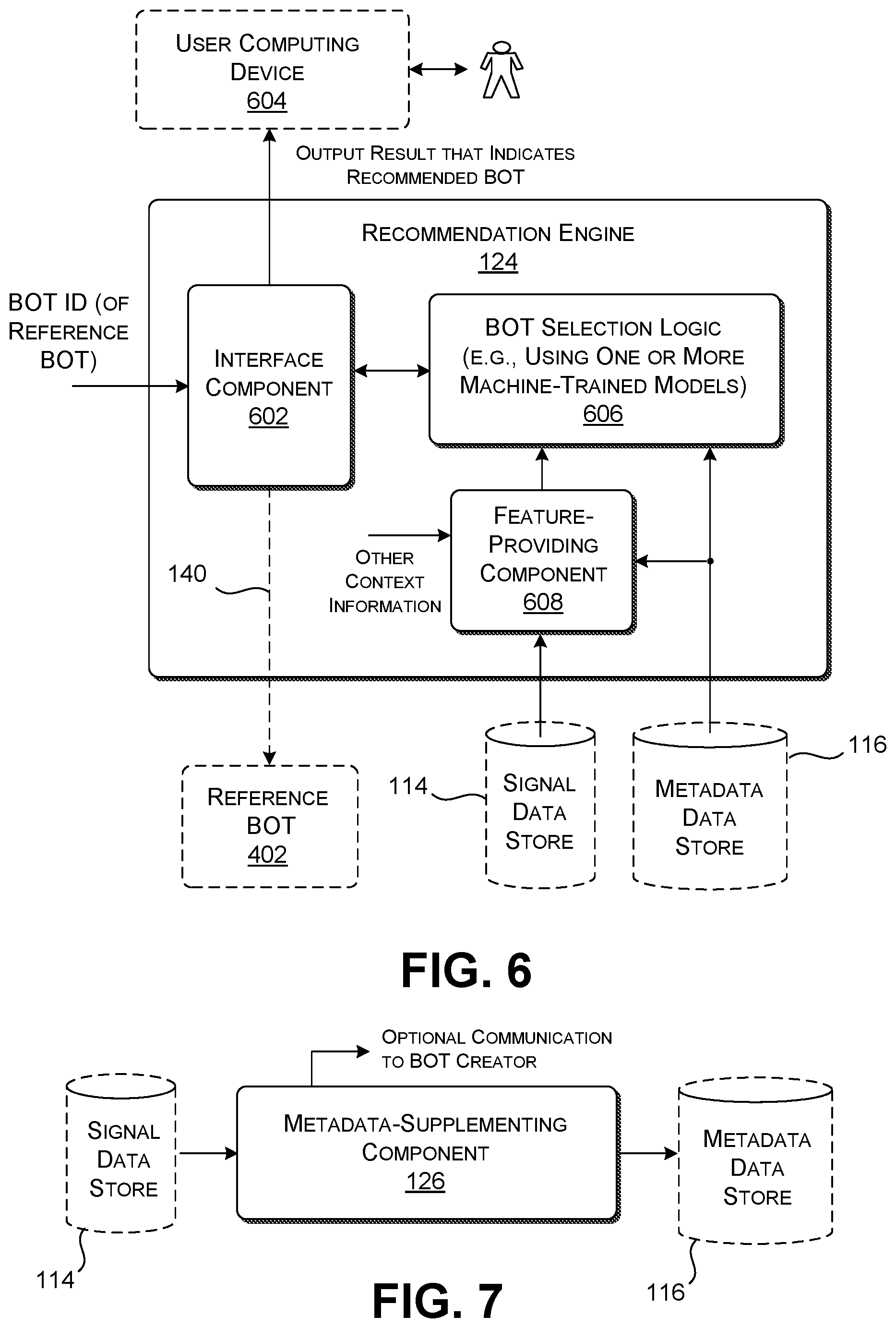 Patent US11777875 Figure 5 – Capturing and leveraging signals reflecting BOT-to-BOT delegation