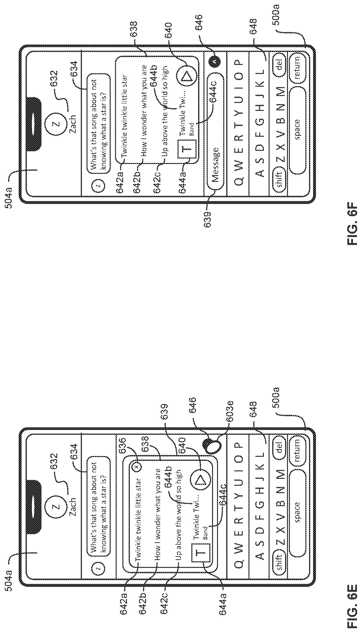Patent US11777881 Figure 17 – User interfaces and associated systems and processes for sharing portions of content items