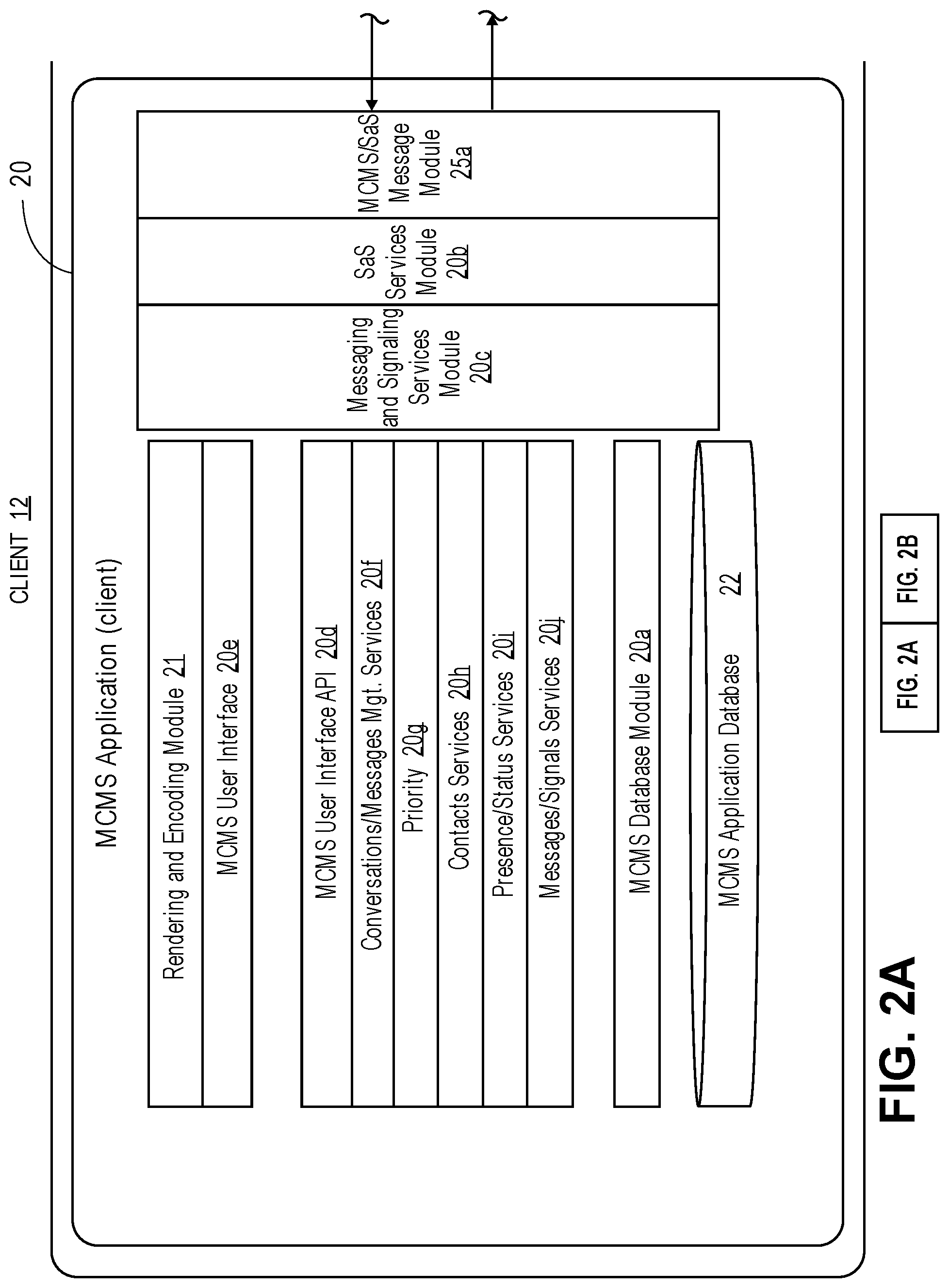 Patent US11777883 Figure 2 – Telecommunication and multimedia management method and apparatus
