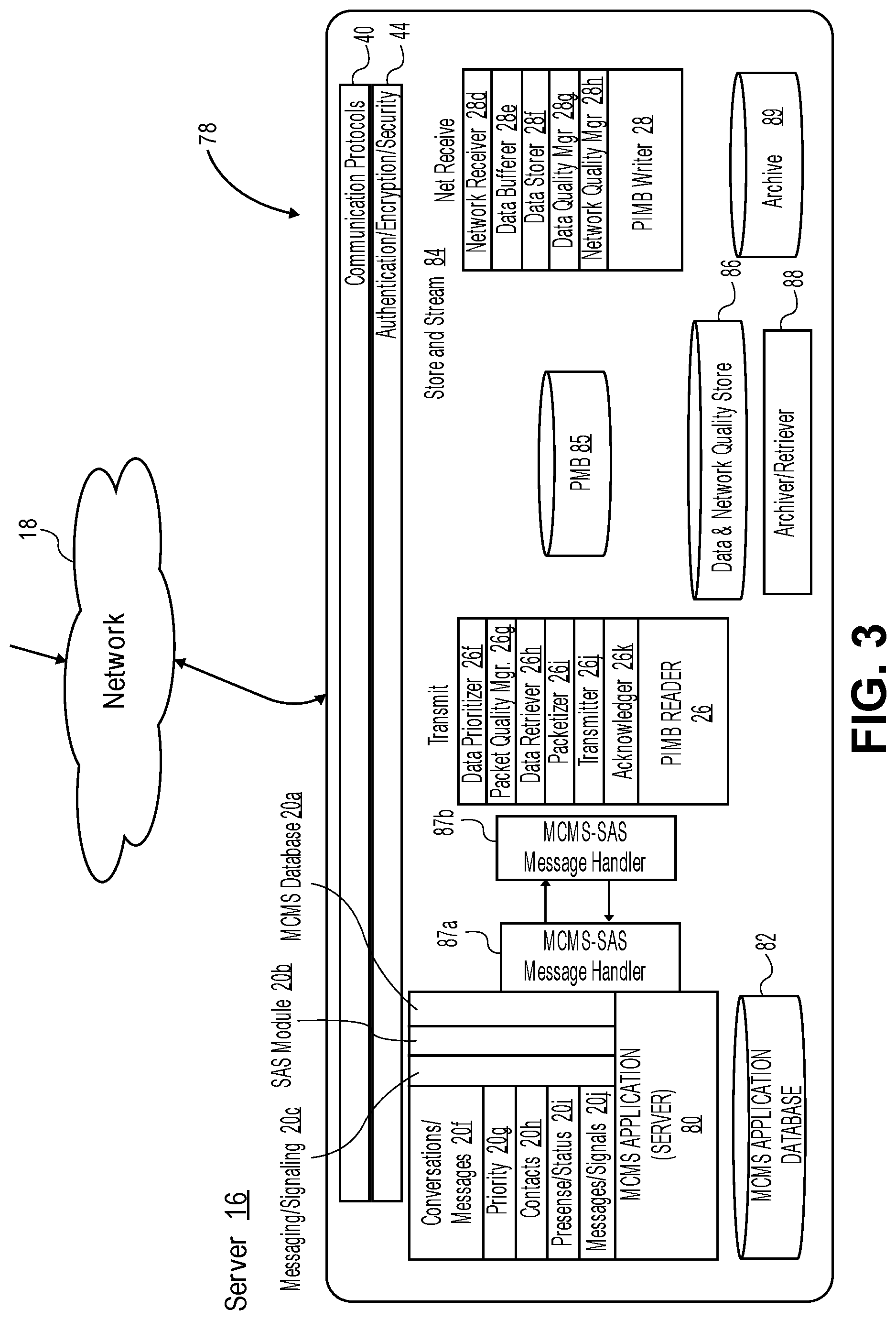 Patent US11777883 Figure 4 – Telecommunication and multimedia management method and apparatus