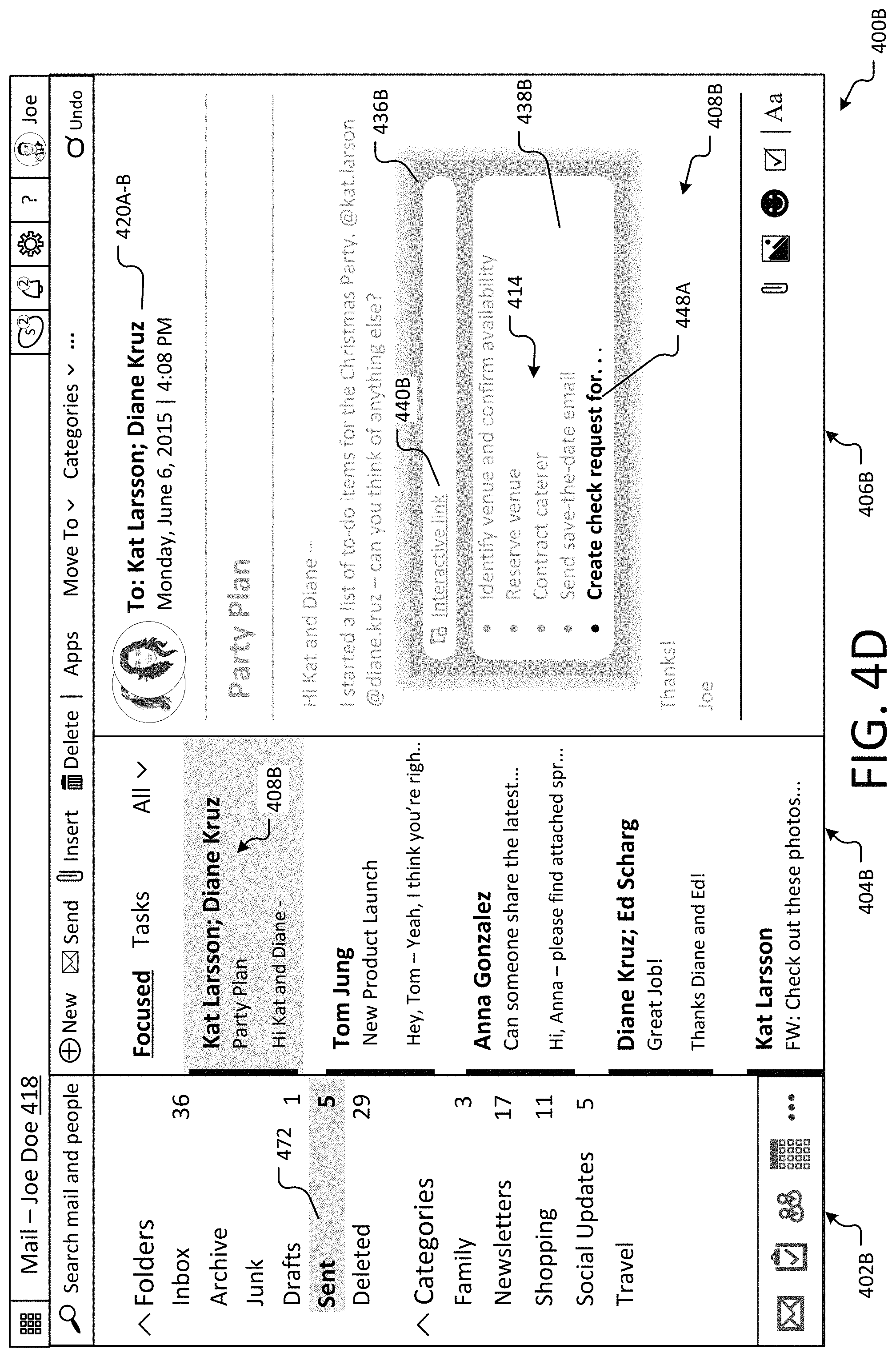 Patent US11777884 Figure 11 – Converting links and static data into collaborative user experiences