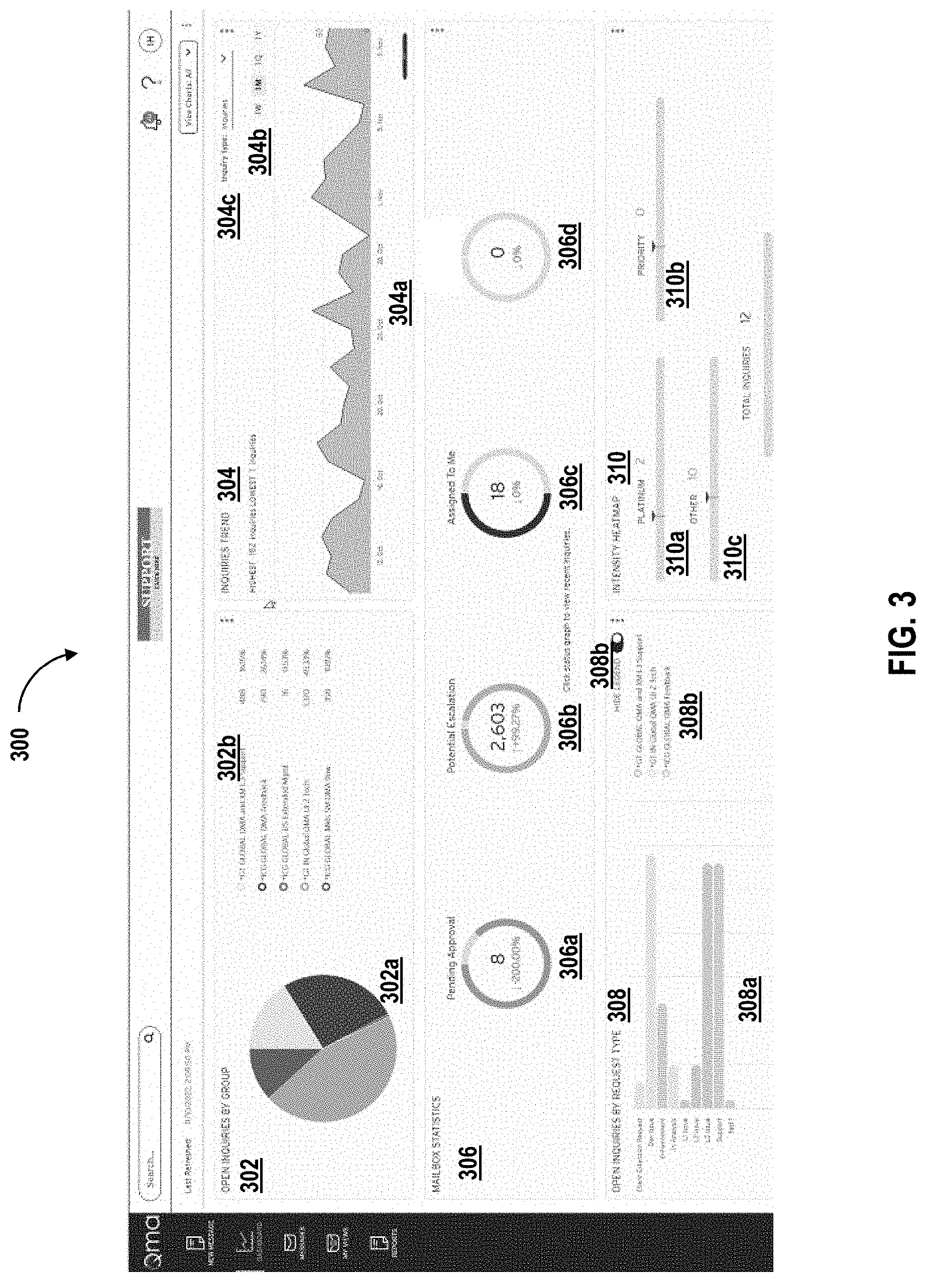 Patent US11777886 Figure 3 – Management of queries in electronic mail messages