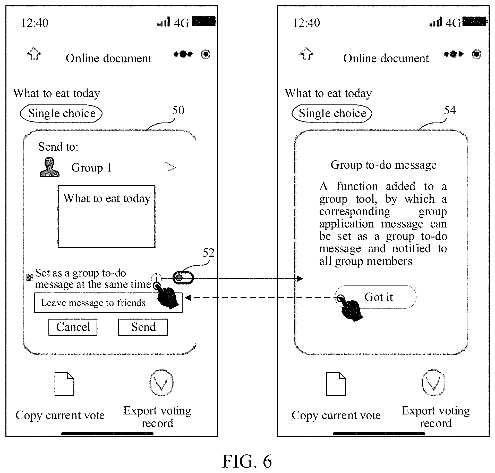 Patent US11777887 Figure 6 – Reminder method and apparatus in group session, device and medium