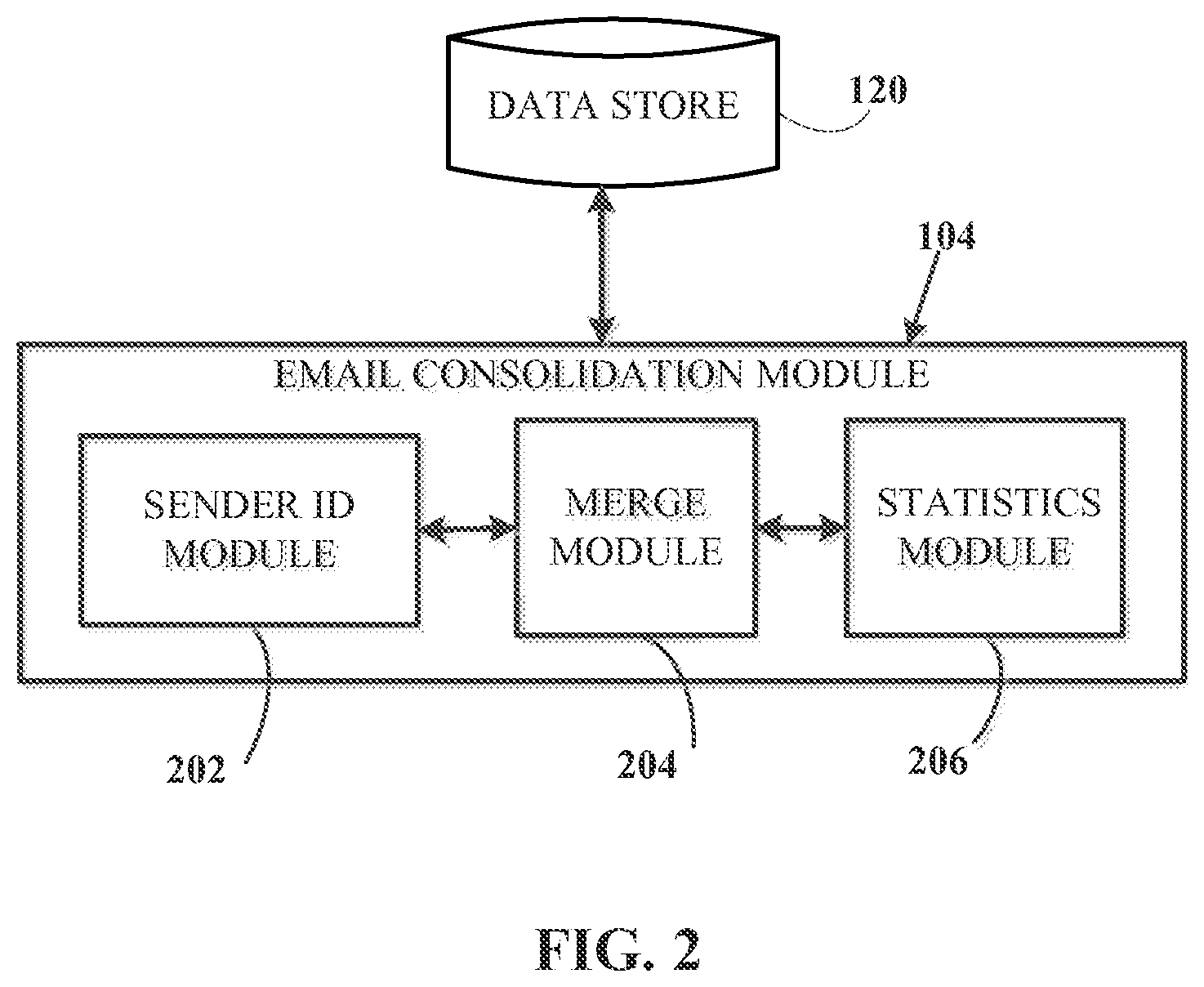 Patent US11777890 Figure 2 – Computerized systems and methods for a message frequency and control assistant