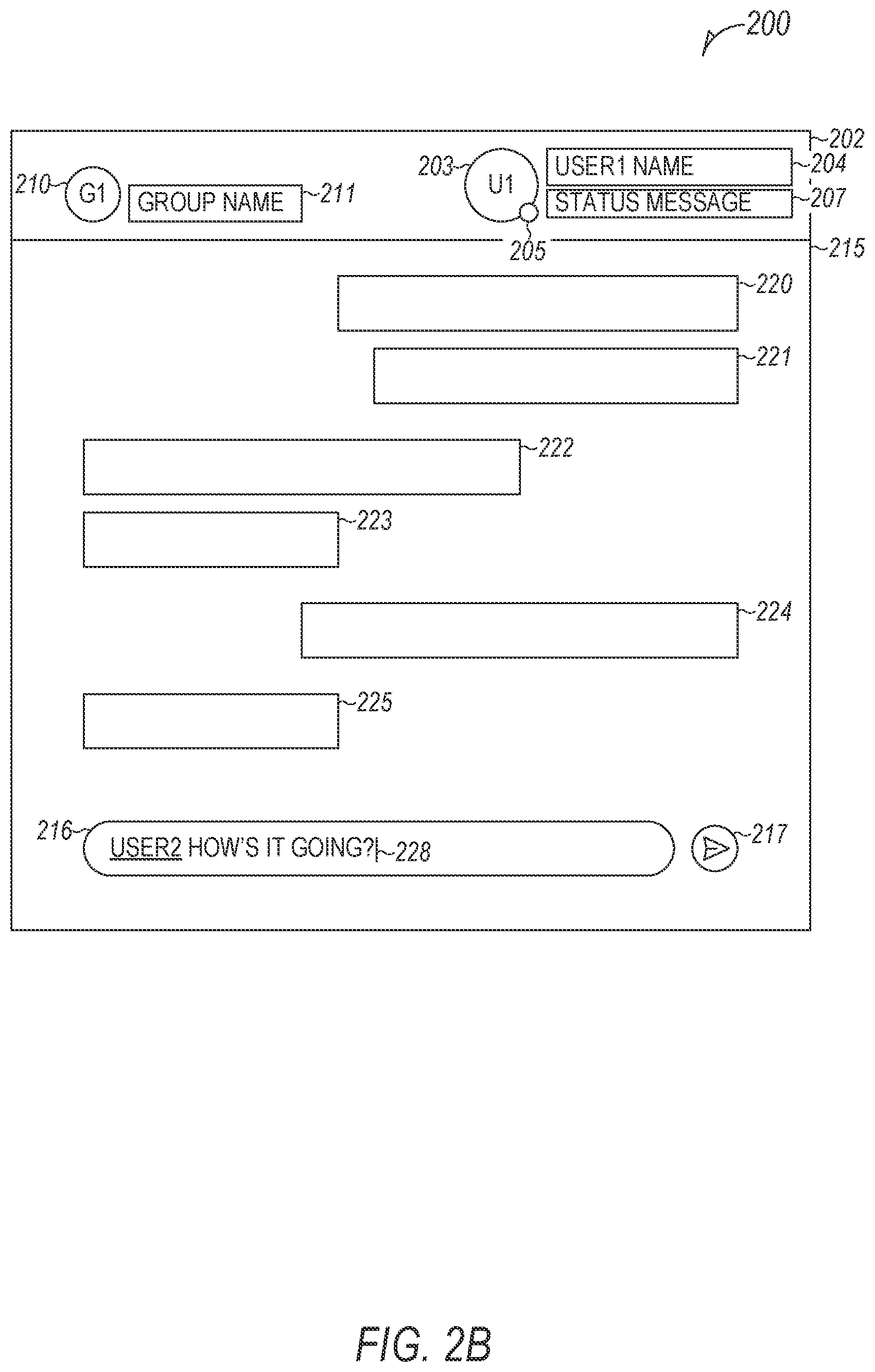 Patent US11777893 Figure 3 – Common group suggested message recipient
