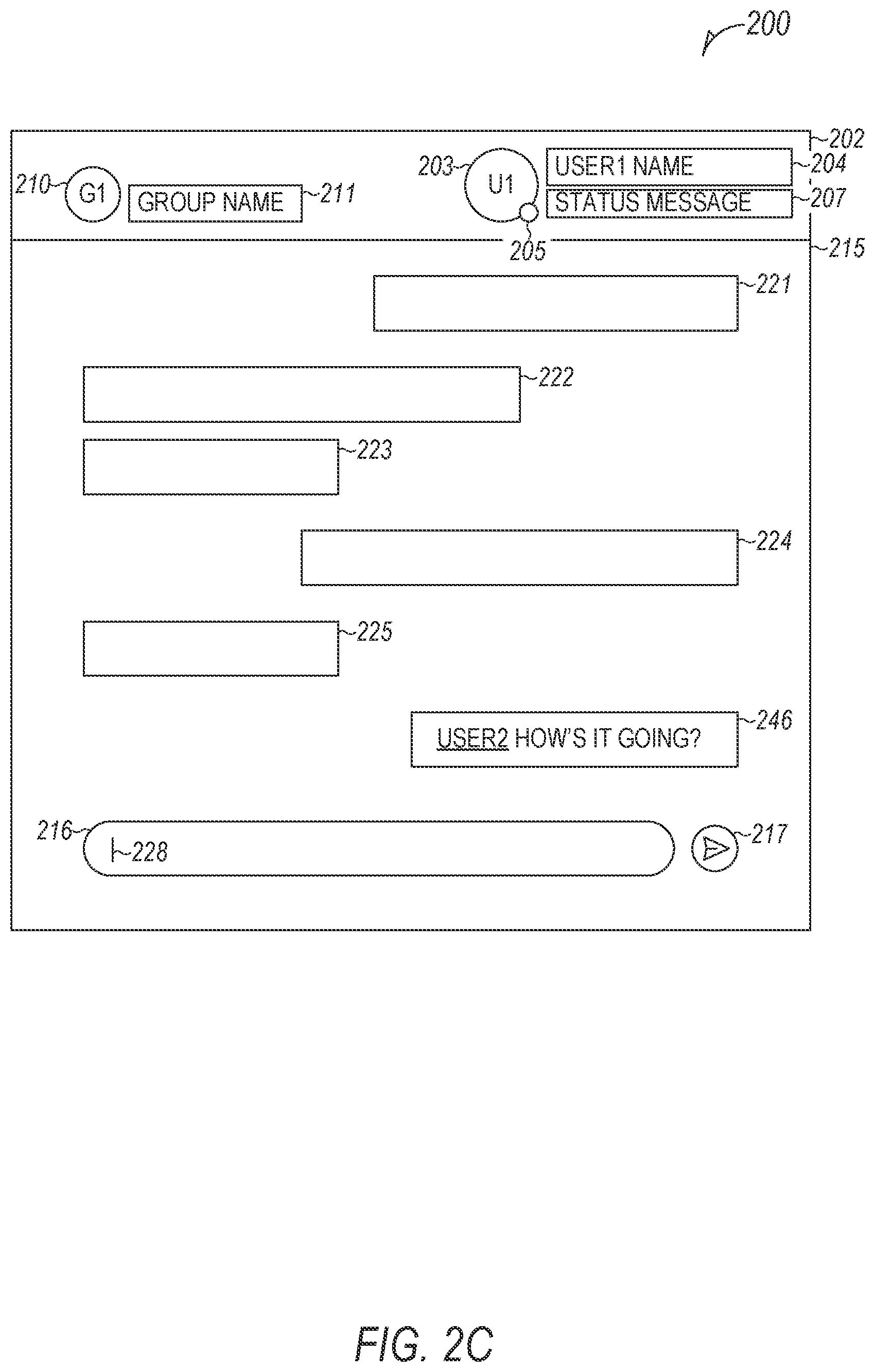 Patent US11777893 Figure 4 – Common group suggested message recipient