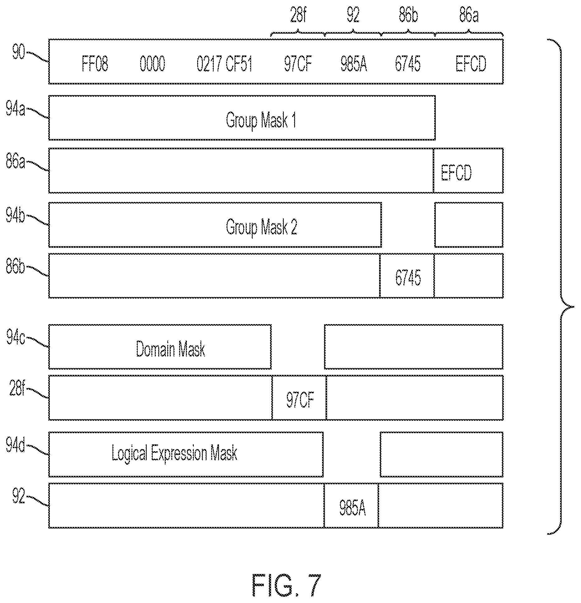 Patent US11777900 Figure 7 – Directed multicast based on multi-dimensional addressing relative to identifiable LLN properties