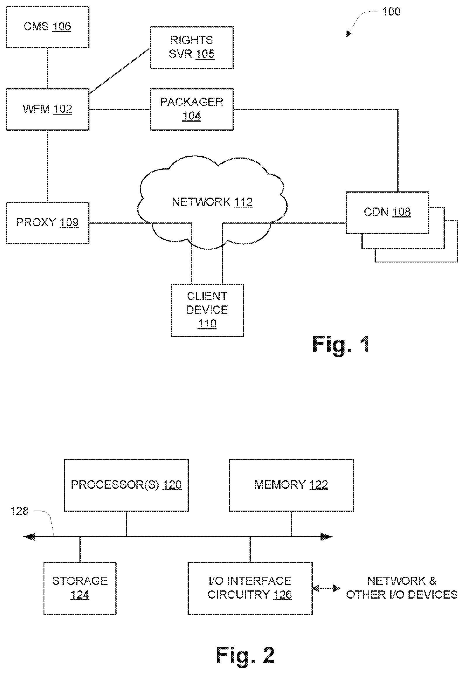 Patent US11777906 — Media distribution system with manifest-based entitlement enforcement — Figure 1
