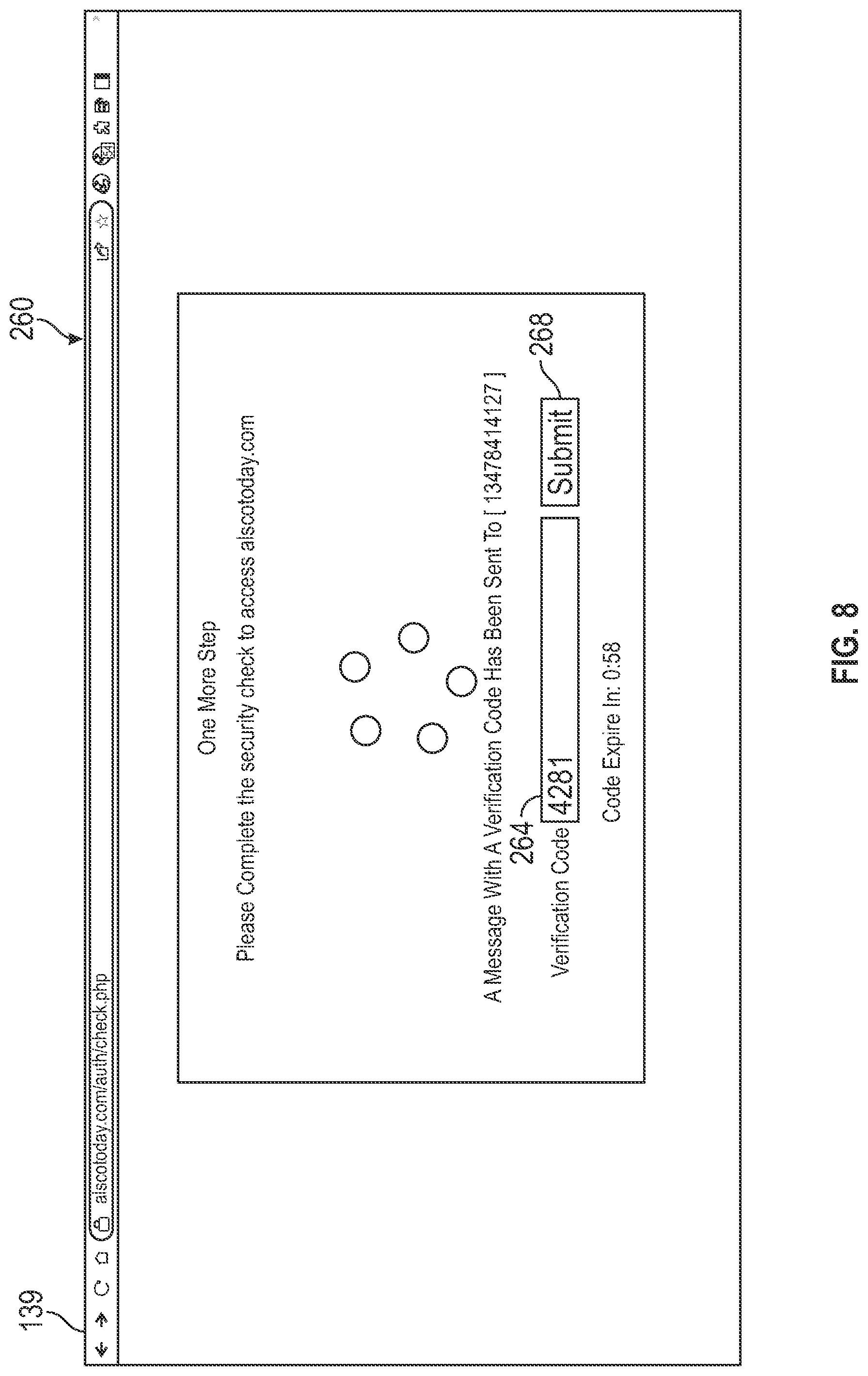 Patent US11777927 Figure 7 – Monitoring system for providing a secure communication channel between a client computer and a hosting computer server