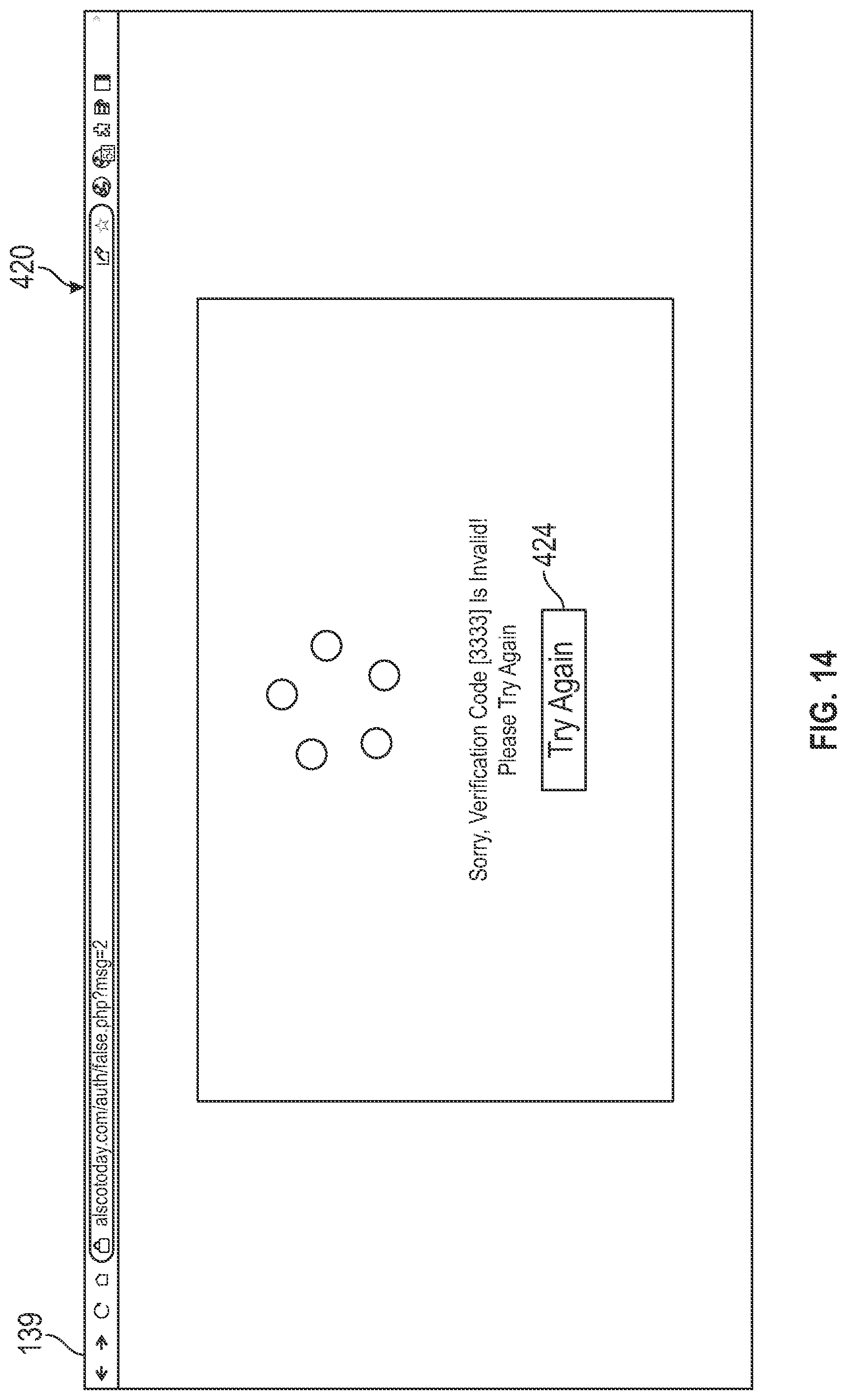 Patent US11777927 Figure 13 – Monitoring system for providing a secure communication channel between a client computer and a hosting computer server