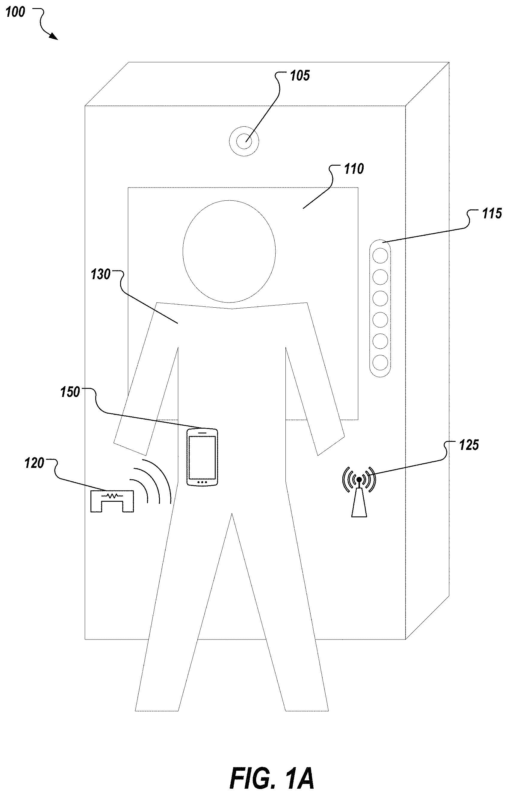Patent US11777928 Figure 1 – Authentication by transmitting information through magnetic fields