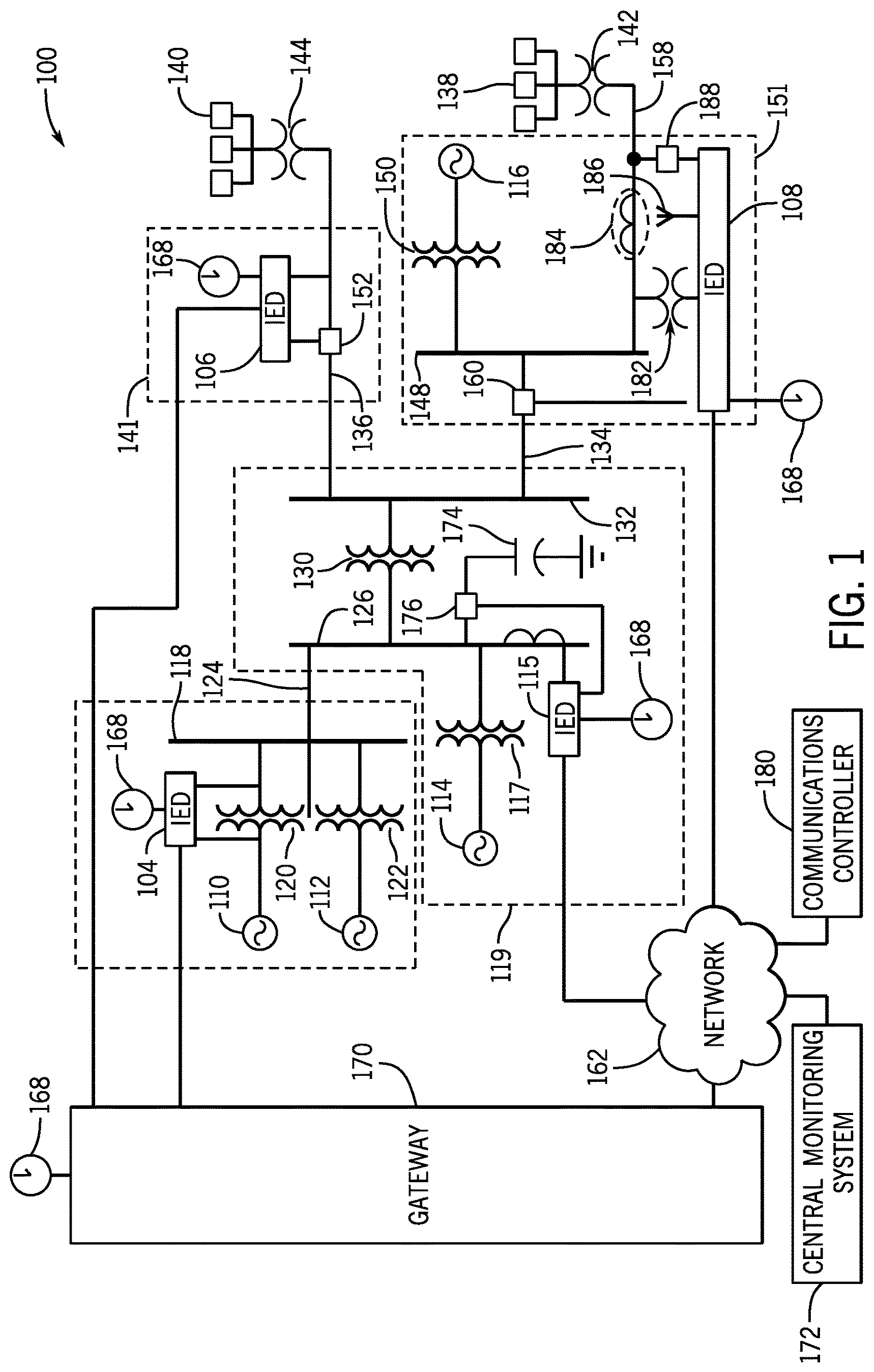 Patent US11777931 — Systems and methods for authorizing access to a component in an electric power distribution system — Figure 1