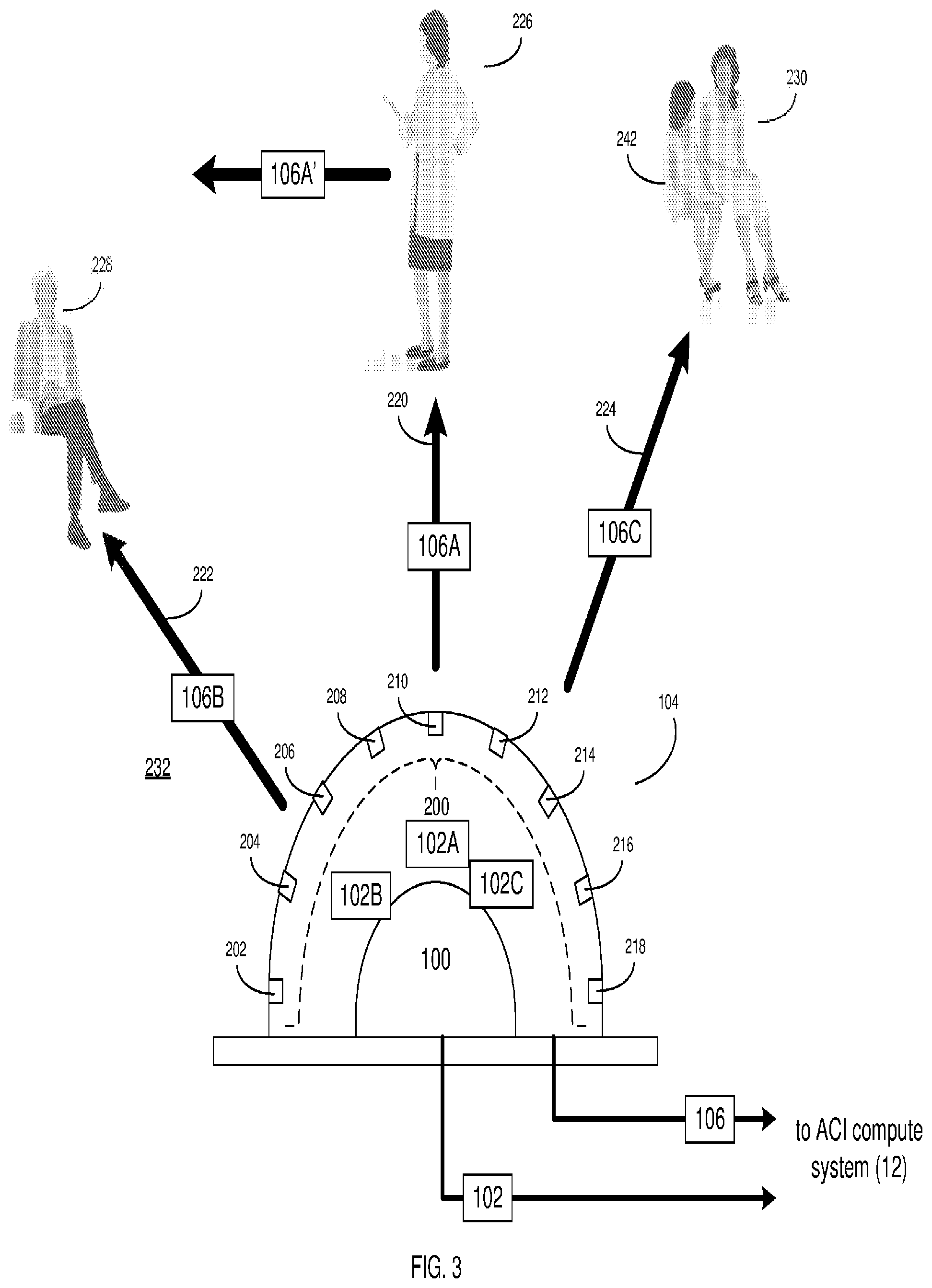 Patent US11777947 Figure 3 – Ambient cooperative intelligence system and method