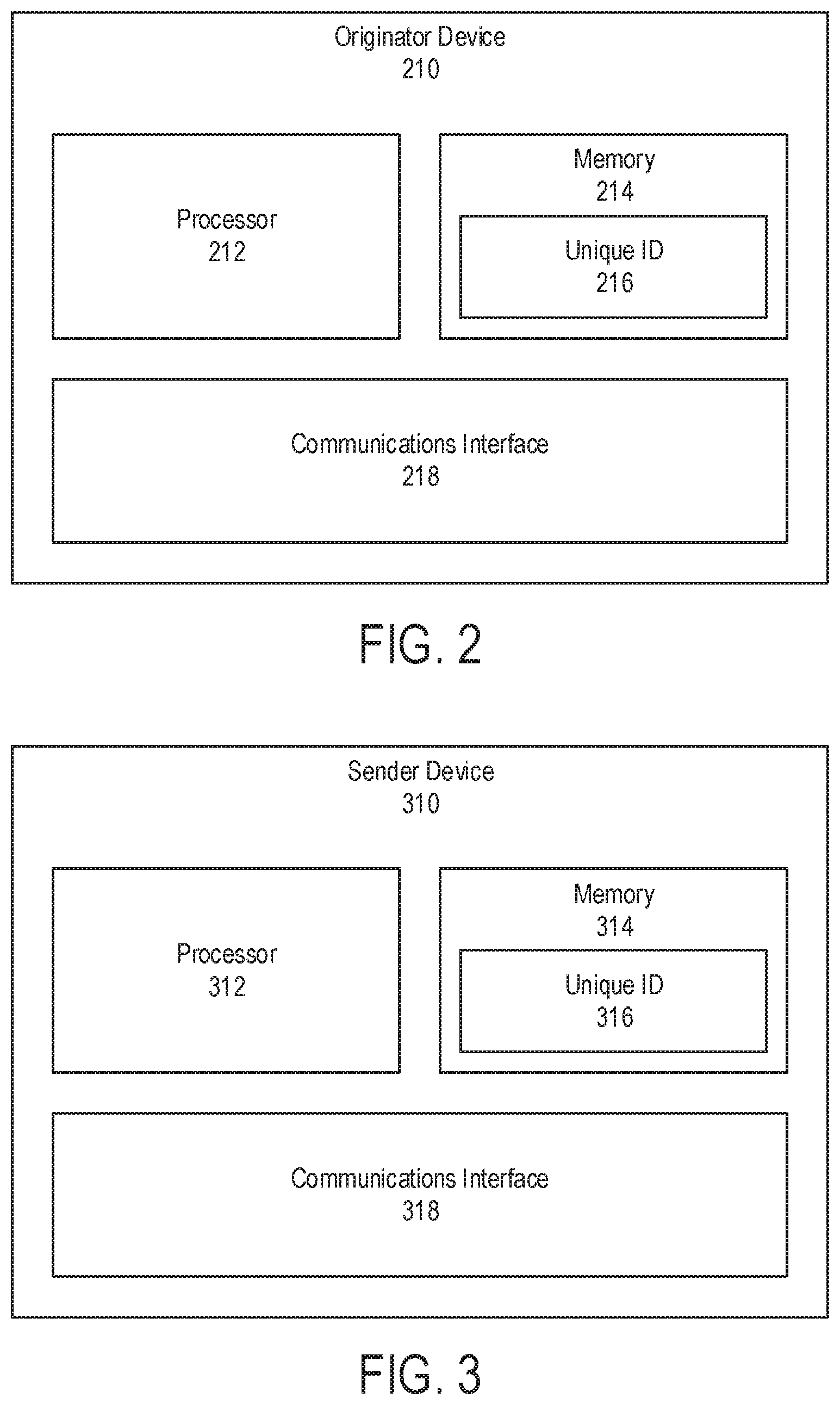 Patent US11777952 Figure 2 – Tracking and securing electronic messages using an embedded identifier