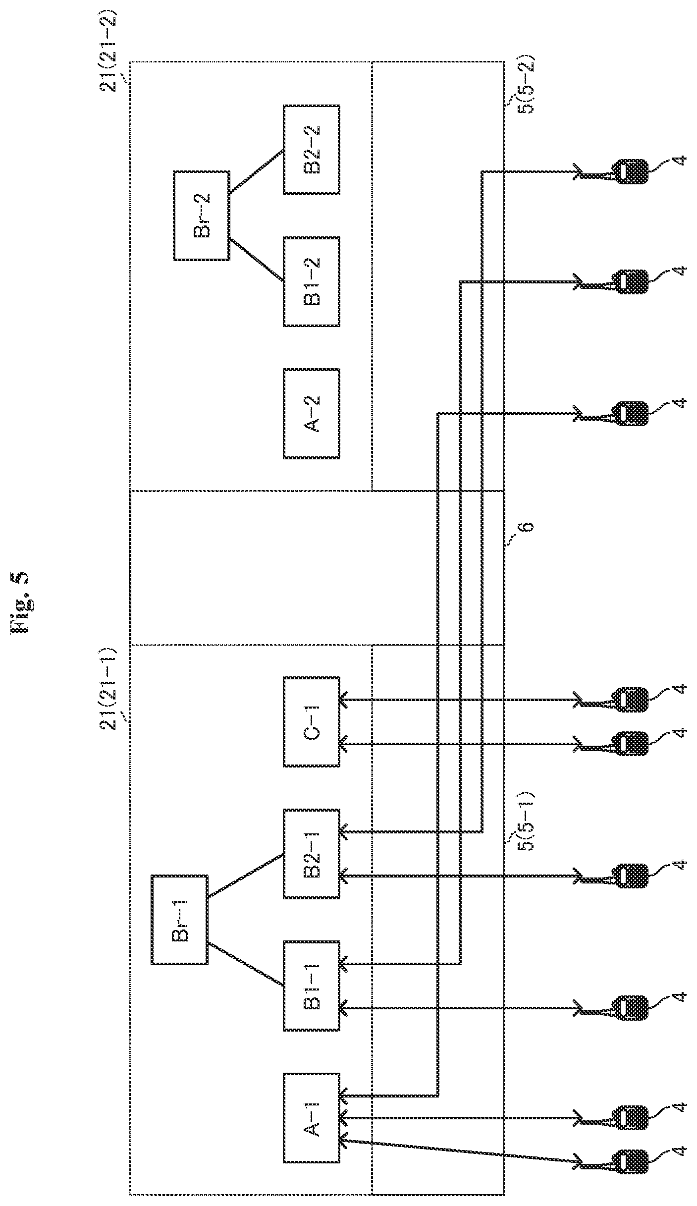 Patent US11777999 Figure 5 – Voice communication system and redundancy method for call control server