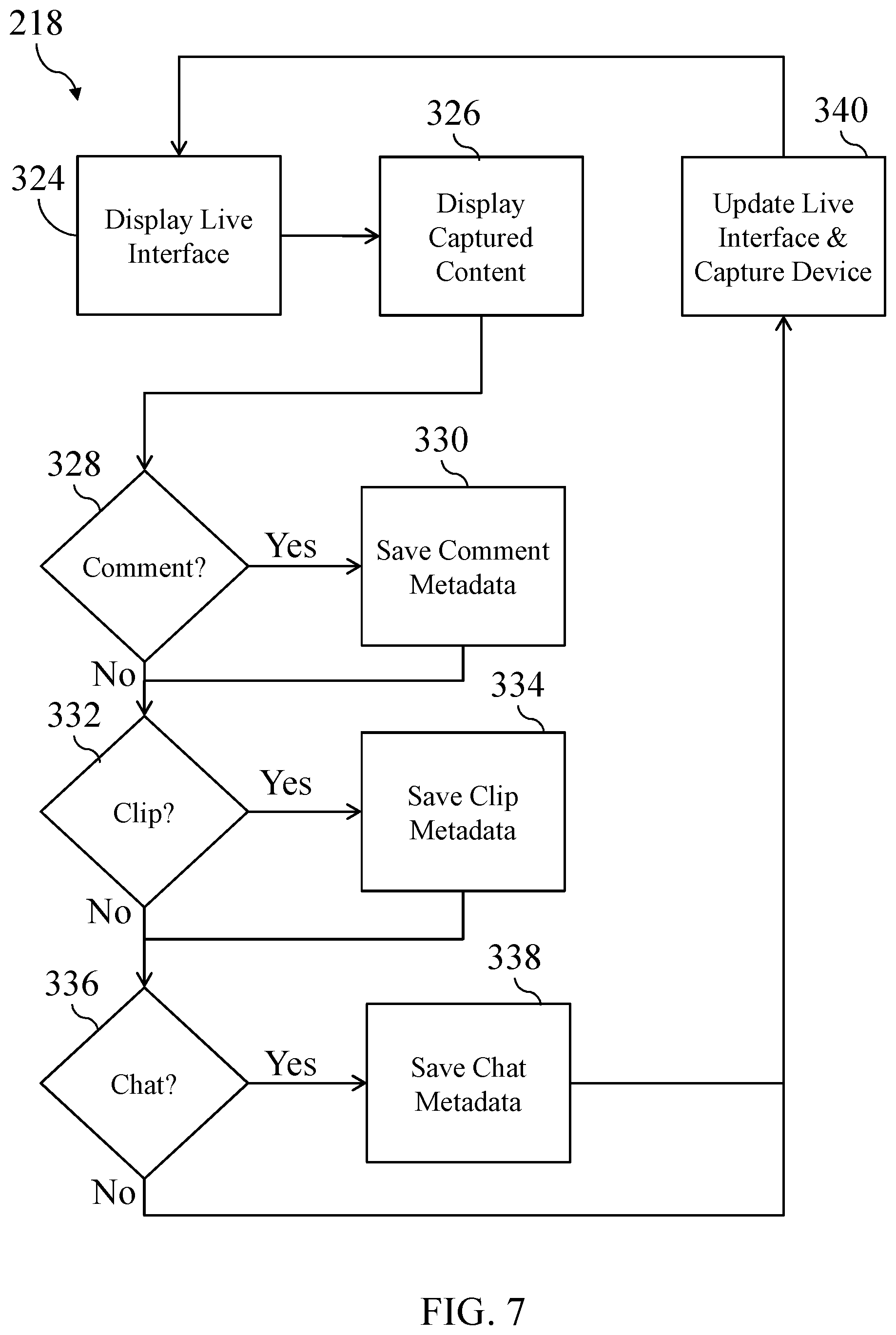Patent US11778003 Figure 7 – Video capture and management system
