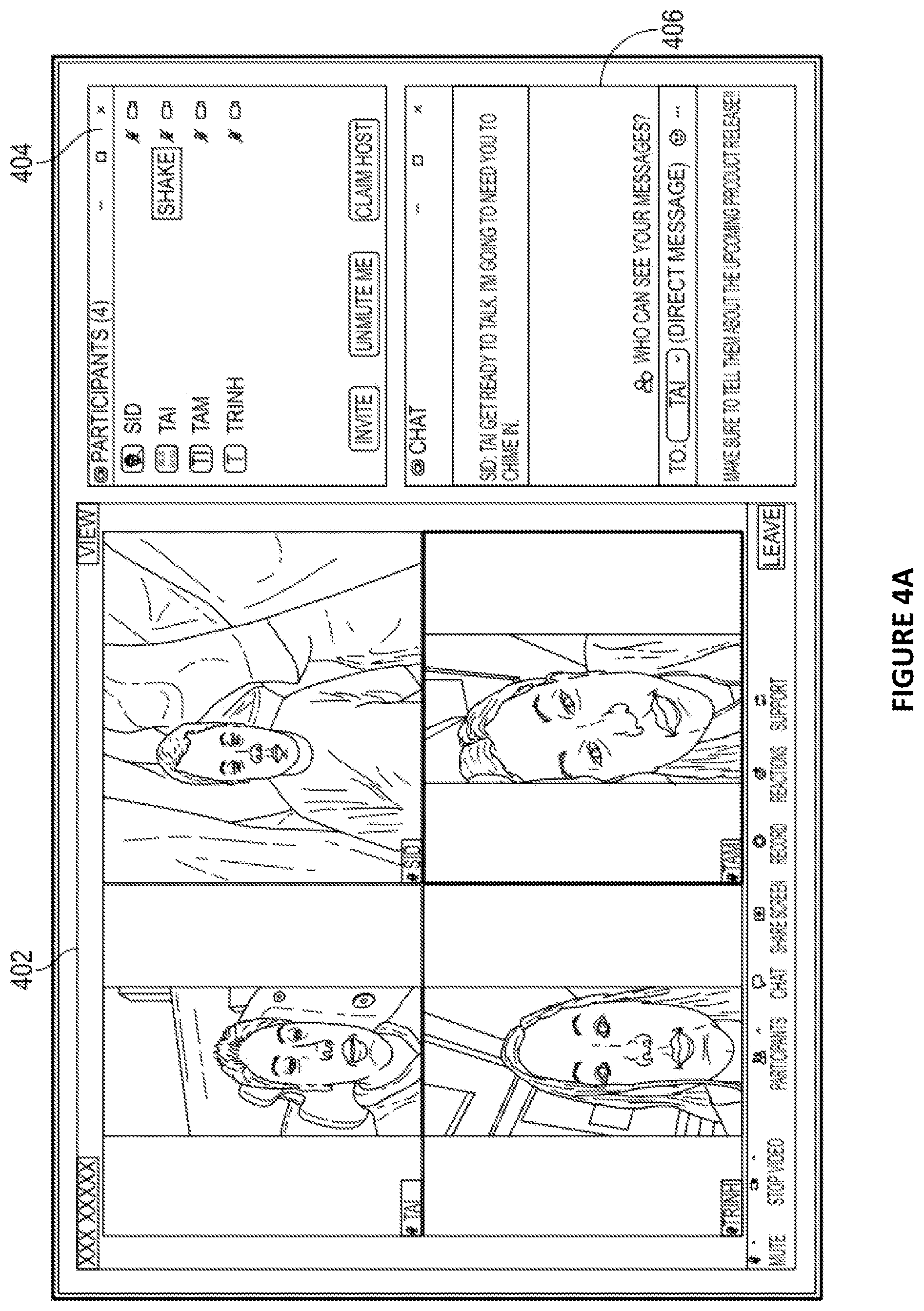 Patent US11778004 Figure 5 – Dynamic presentation of attentional elements within a communication session