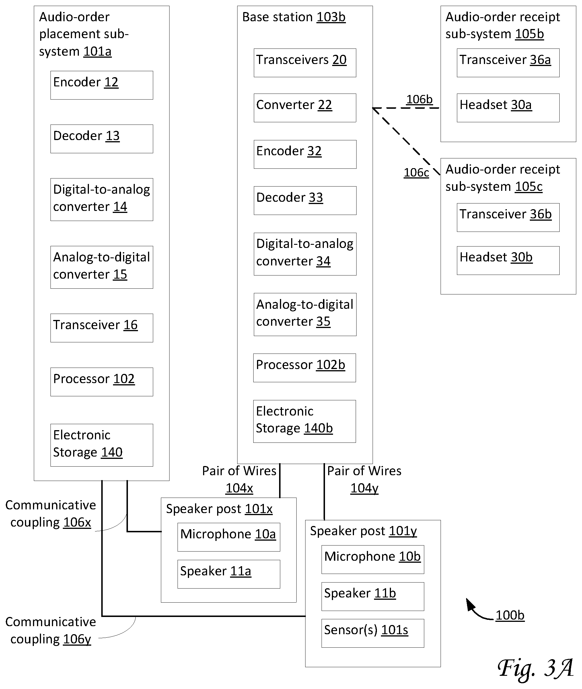 Patent US11778005 Figure 3 – Systems and methods for DC power and data communication over a single pair of wires, for a quick-service restaurant