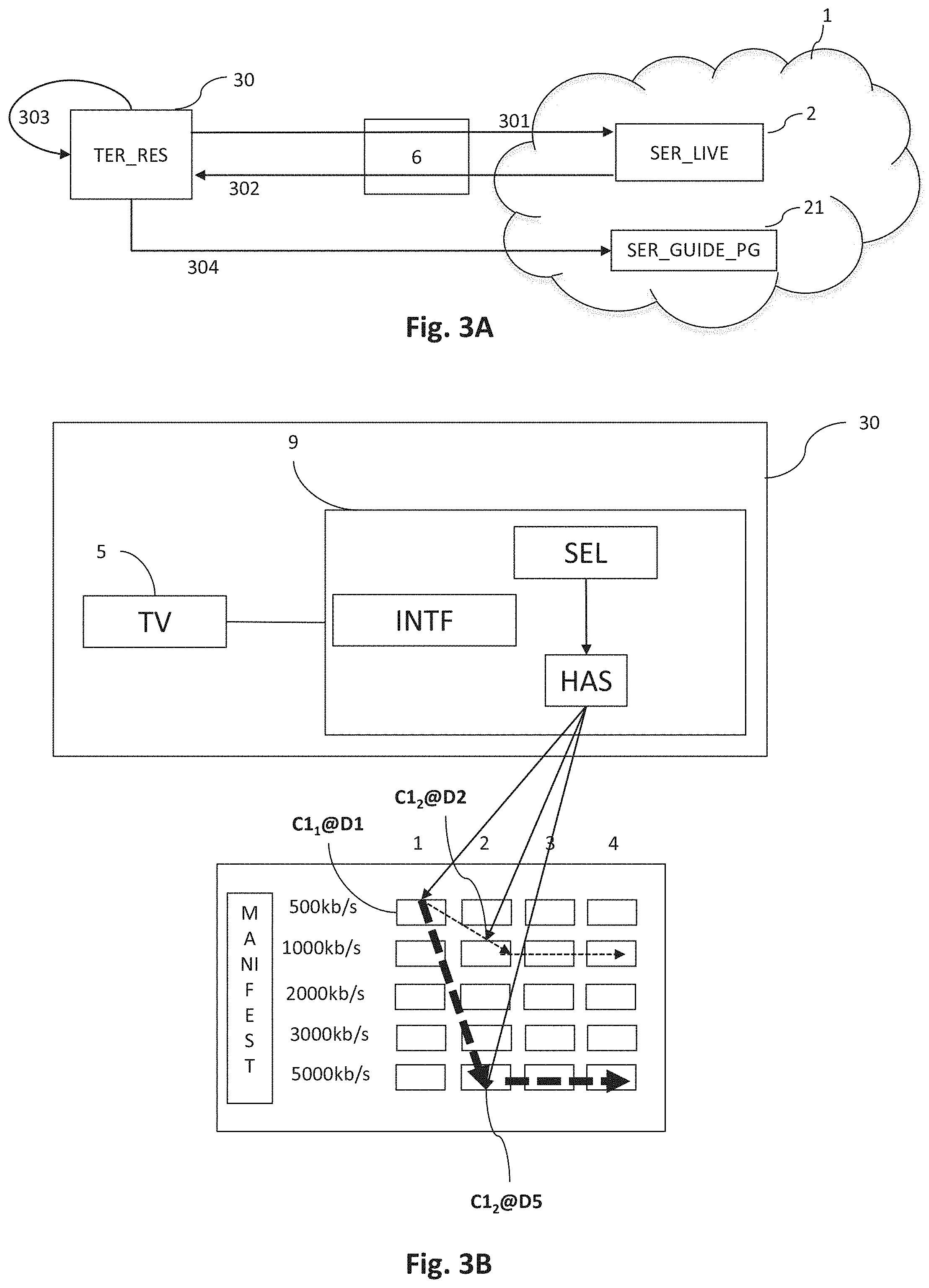 Patent US11778008 Figure 3 – Method for managing adaptive progressive downloading of digital content which is broadcast in real time