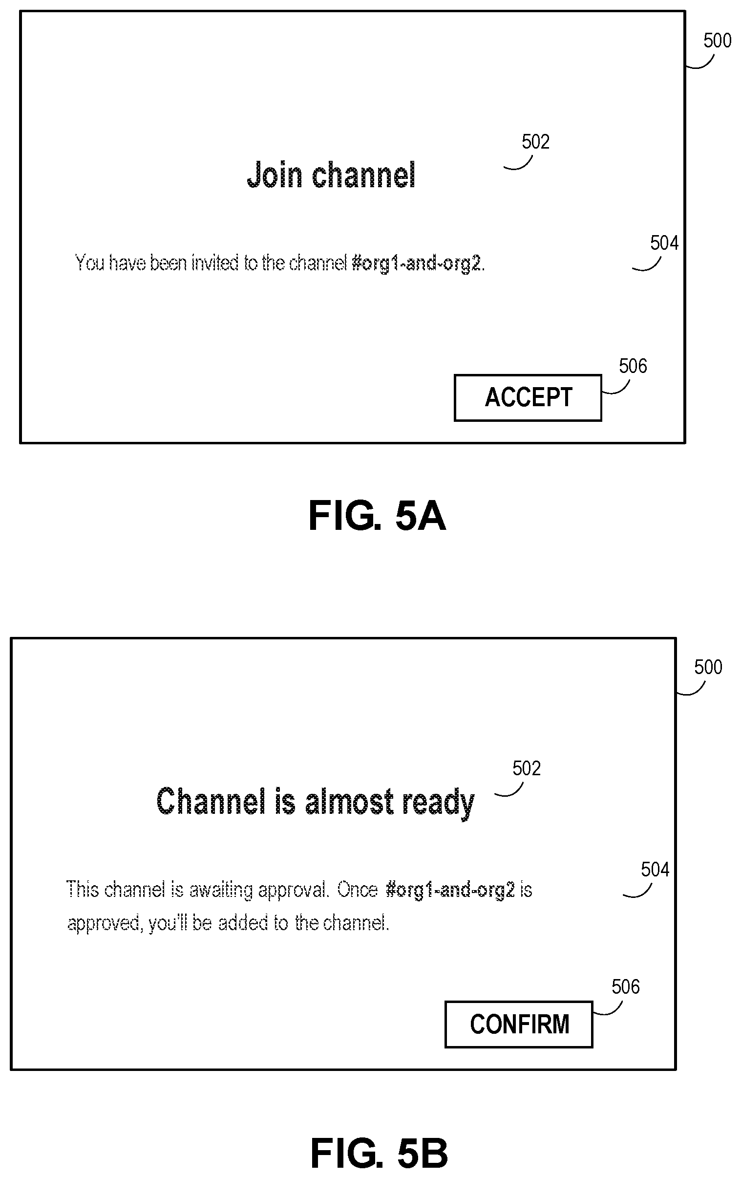 Patent US11778023 Figure 9 – Shared channel invitation paths