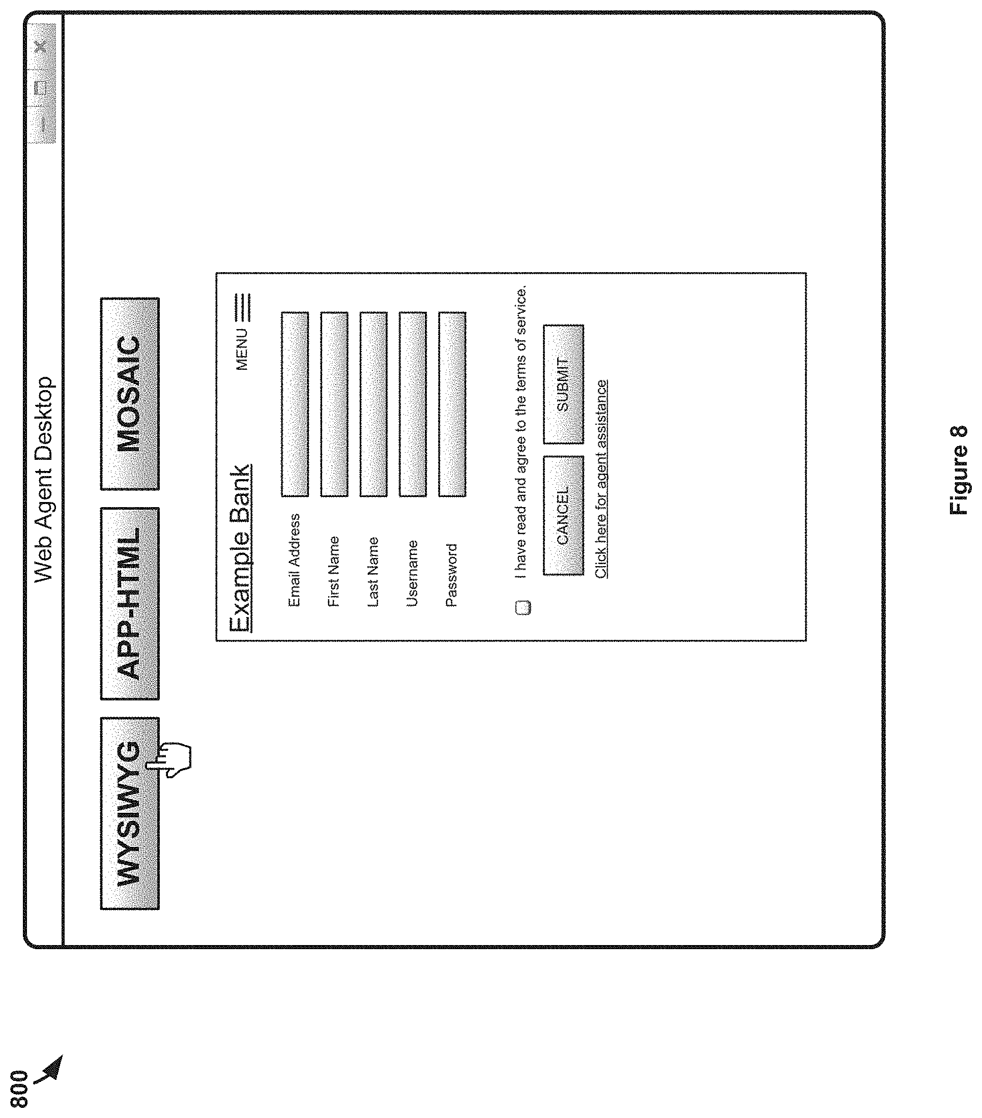 Patent US11778034 Figure 6 – Embedded collaboration with an application executing on a user system