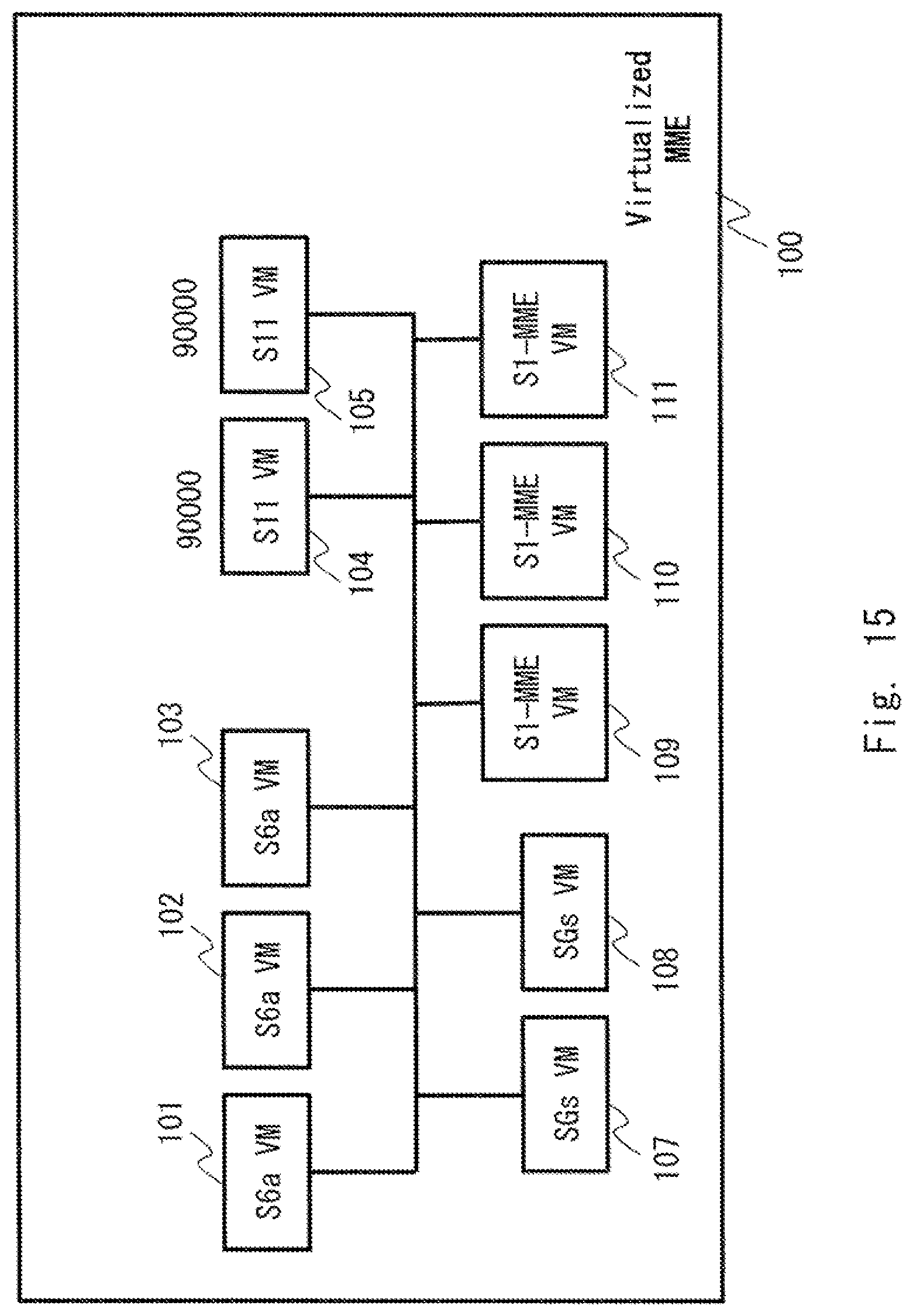 Patent US11778046 Figure 15 – Virtualized communication device and method therefor