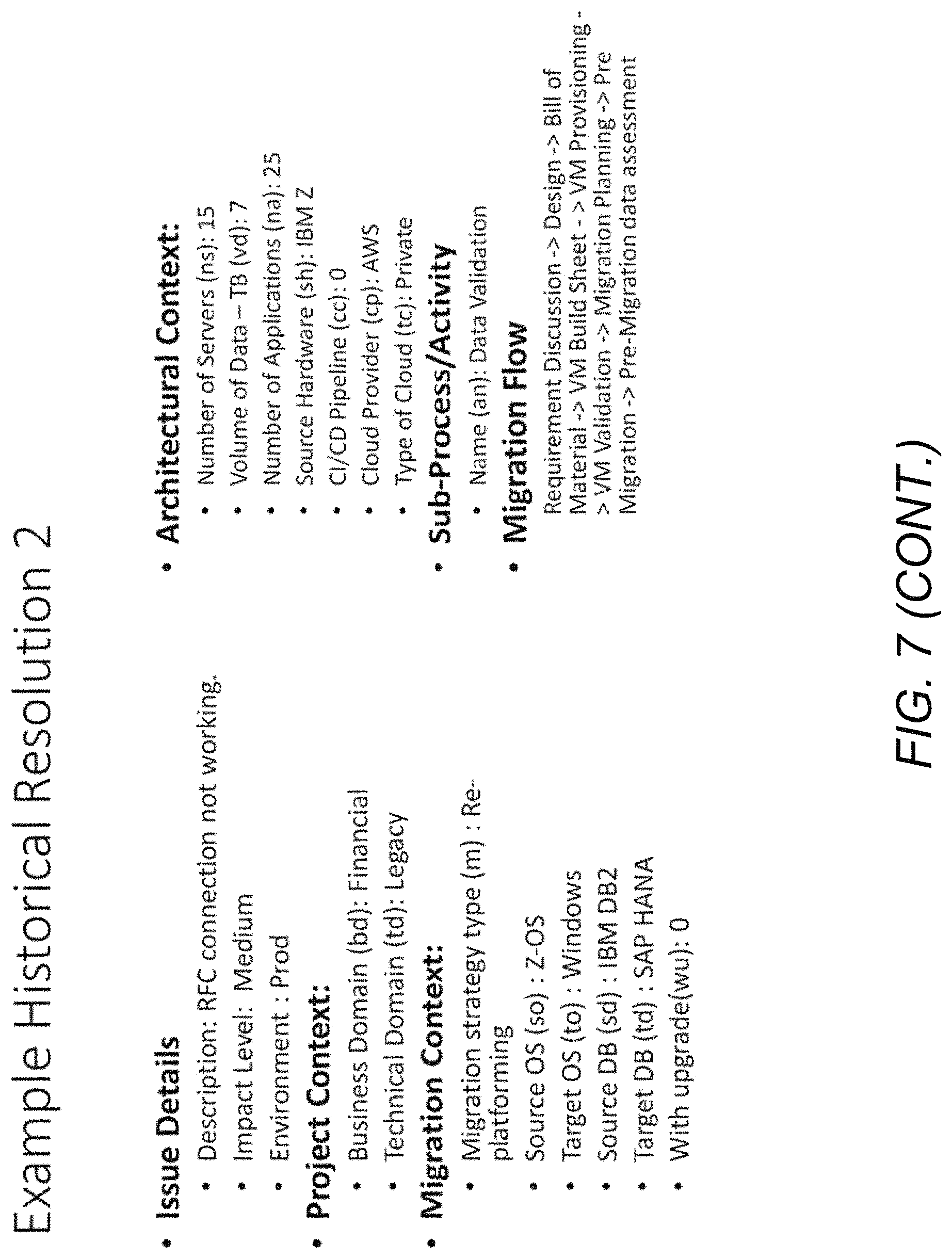 Patent US11778054 Figure 8 – Migration context and flow graph based migration control
