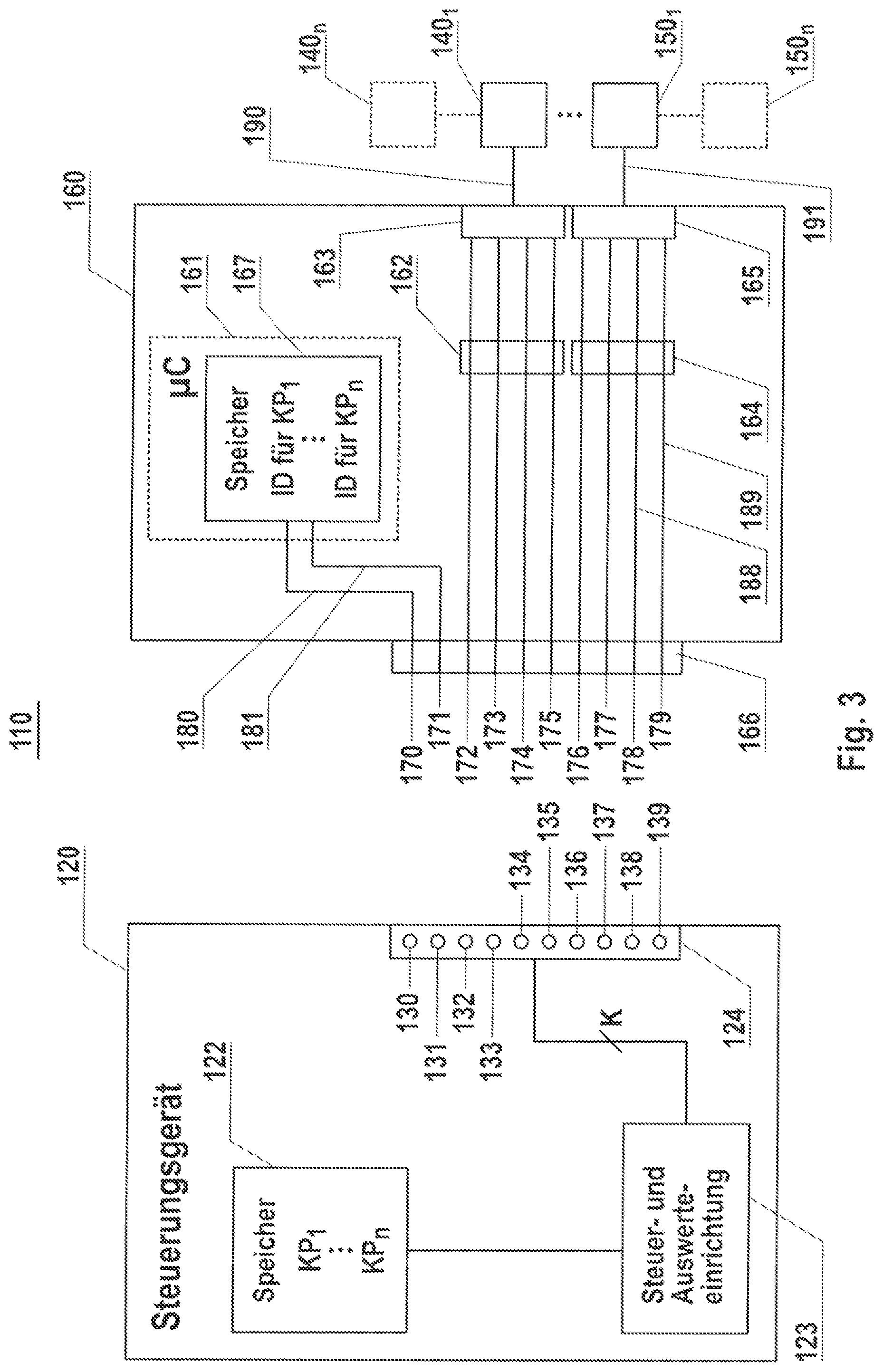 Patent US11778072 Figure 3 – Control and data transfer system for supporting different communication protocols and an adapter module