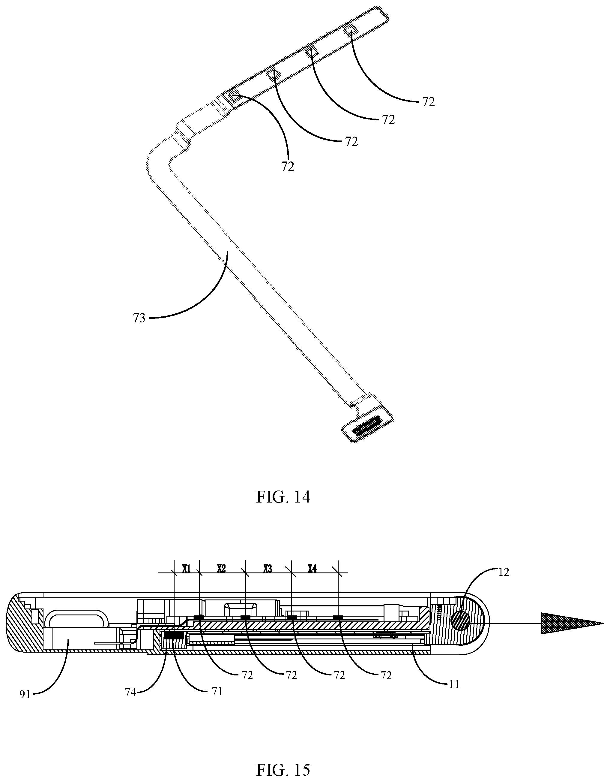 Patent US11778080 Figure 8 – Electronic device with flexible display screen