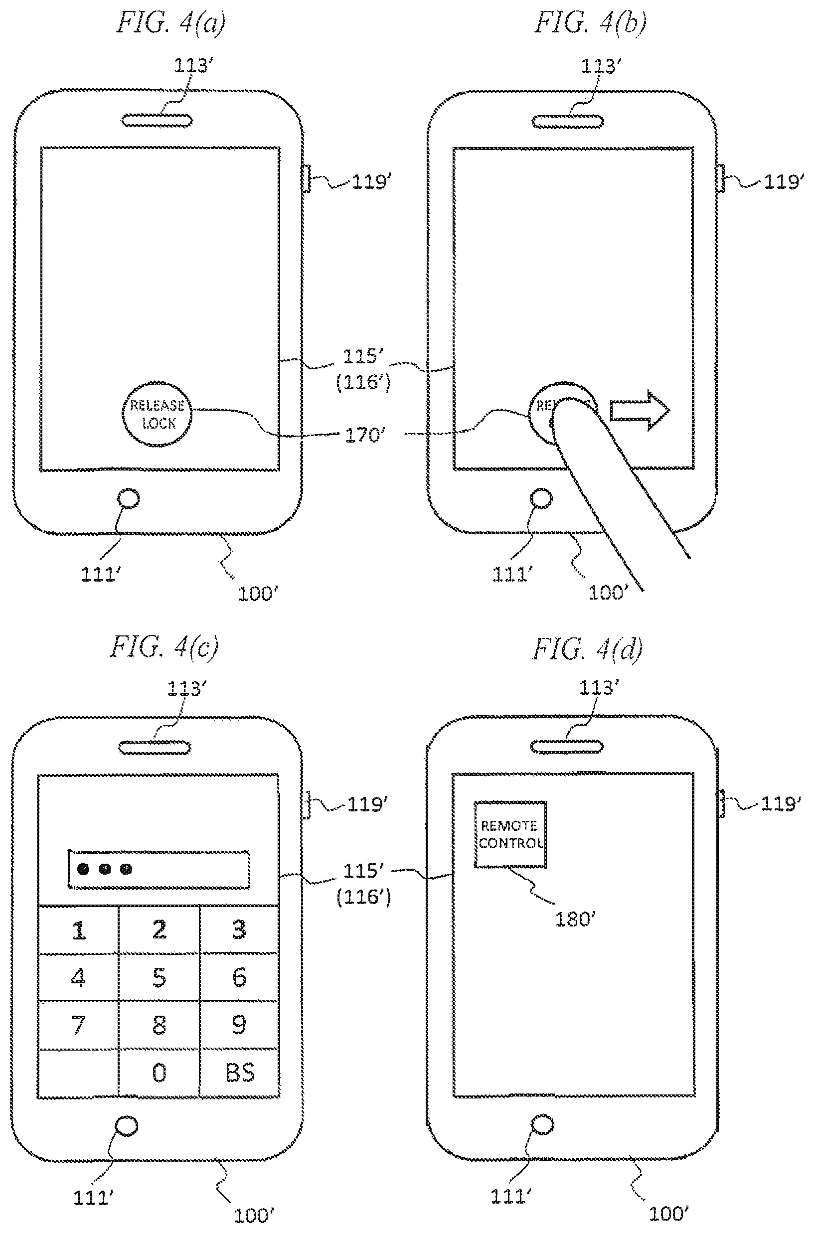Patent US11778084 Figure 3 – Portable terminal apparatus