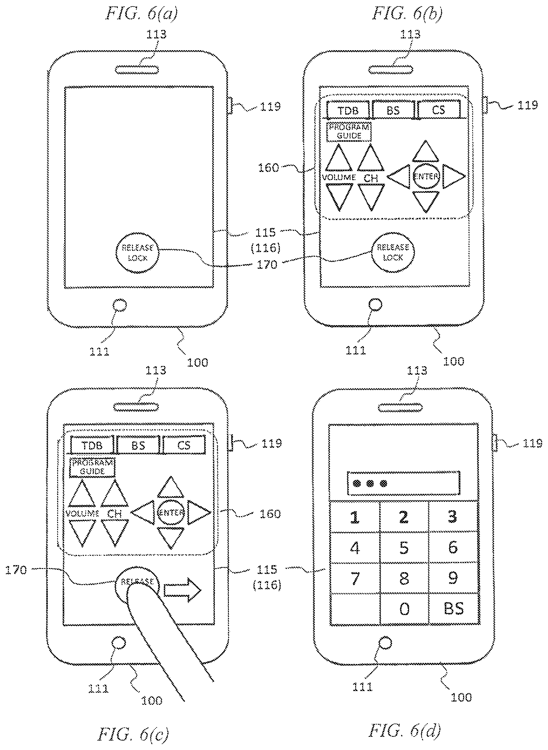 Patent US11778084 Figure 5 – Portable terminal apparatus