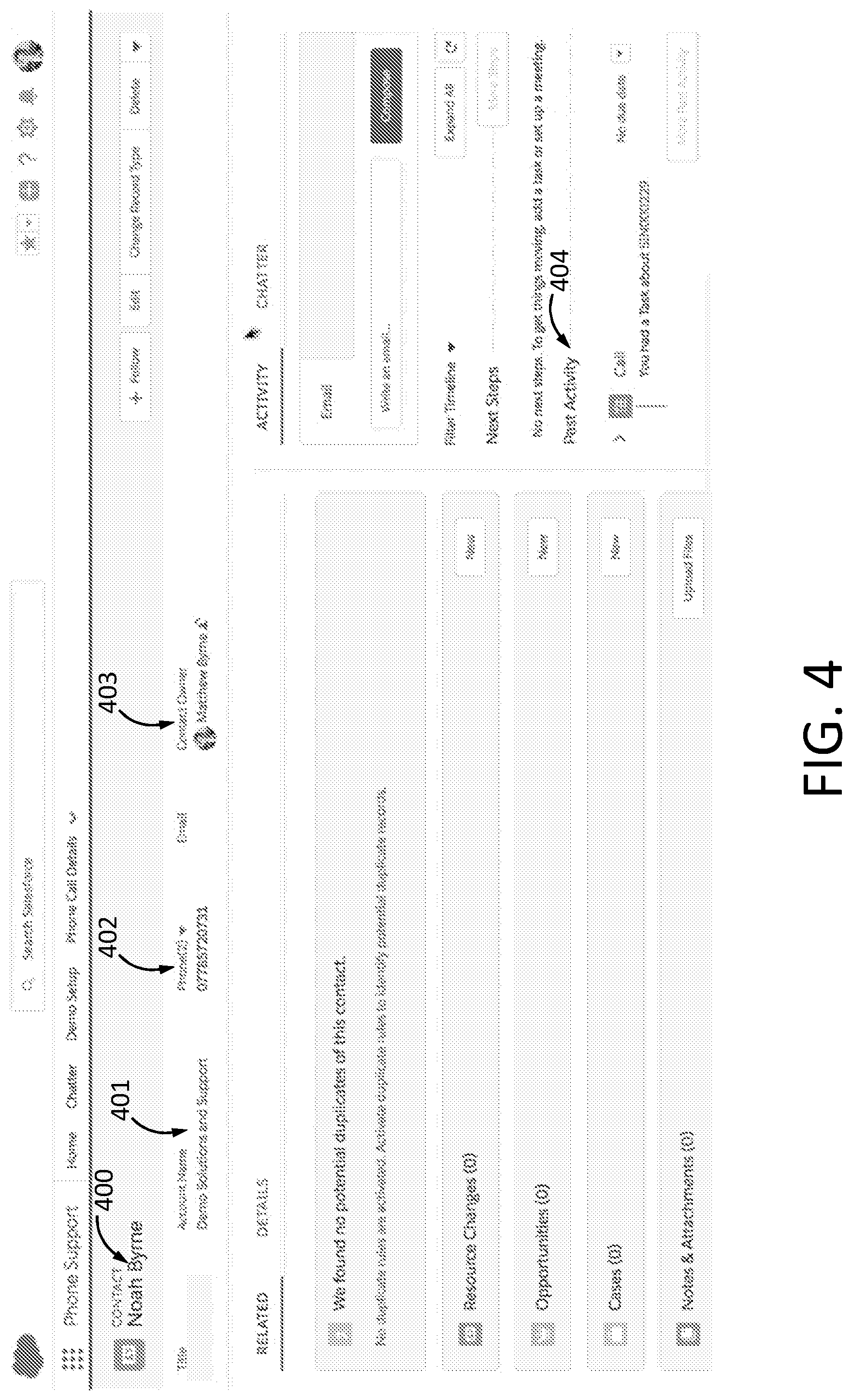 Patent US11778089 Figure 4 – Method and apparatus for generating records from communication data