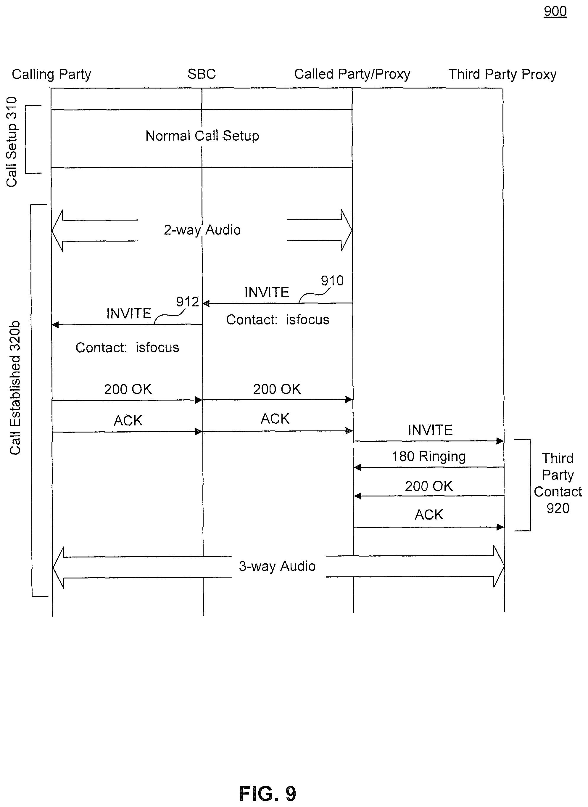 Patent US11778091 Figure 13 – Utilizing sip messages to determine the status of a remote terminal in VOIP communication systems