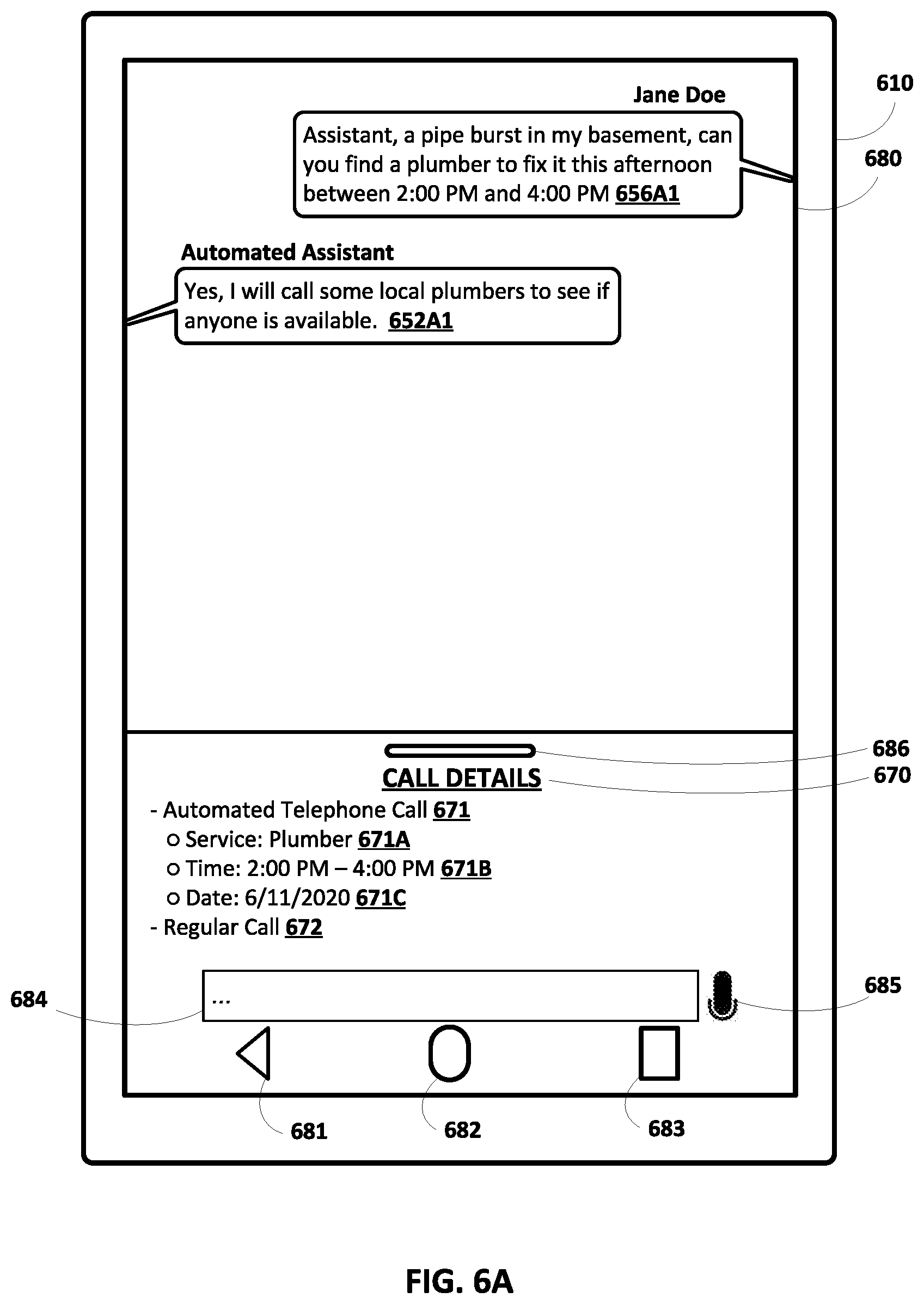 Patent US11778092 Figure 12 – Selective performance of automated telephone calls to reduce latency and/or duration of assistant interaction