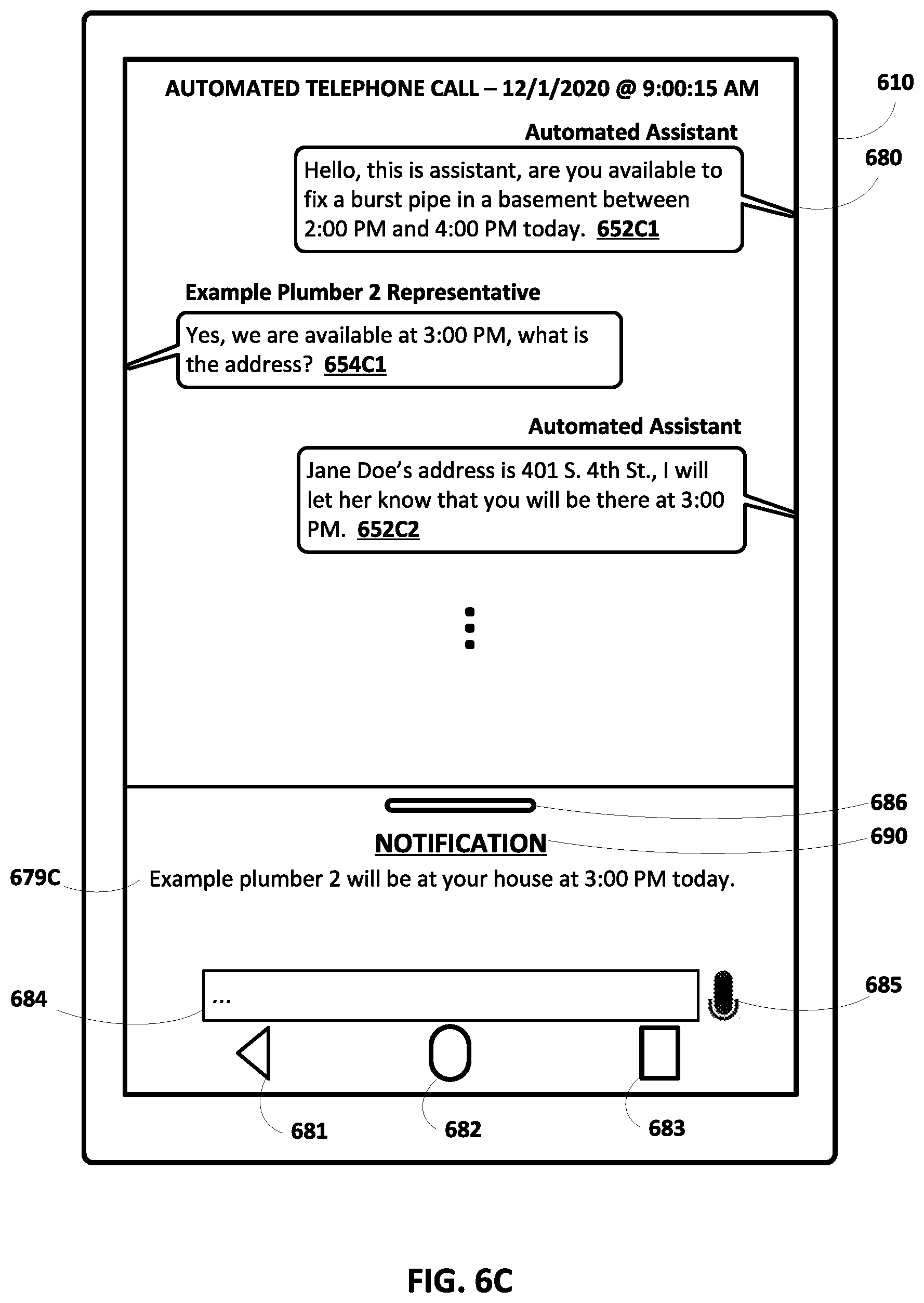 Patent US11778092 Figure 14 – Selective performance of automated telephone calls to reduce latency and/or duration of assistant interaction