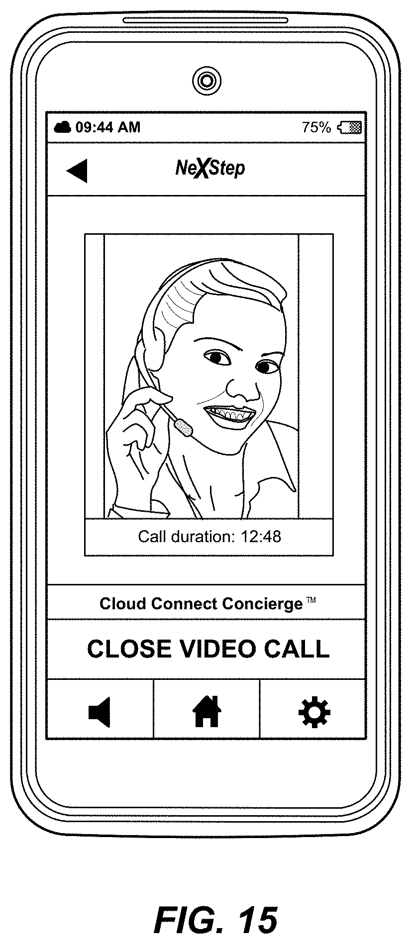 Patent US11778100 Figure 10 – Consumer electronic registration, control and support concierge device and method