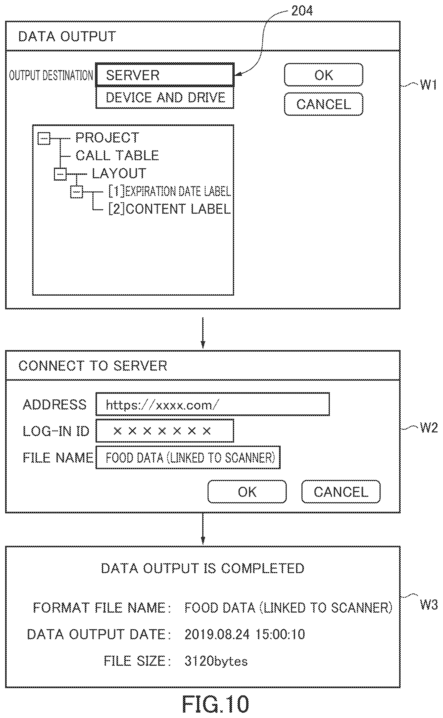 Patent US11778108 Figure 10 – System and method for printing using extraction setting information