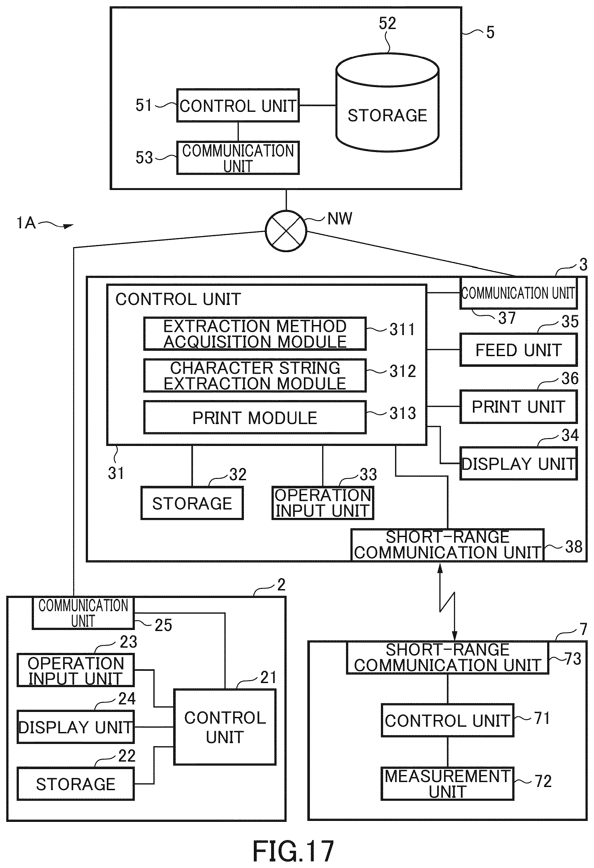 Patent US11778108 Figure 17 – System and method for printing using extraction setting information
